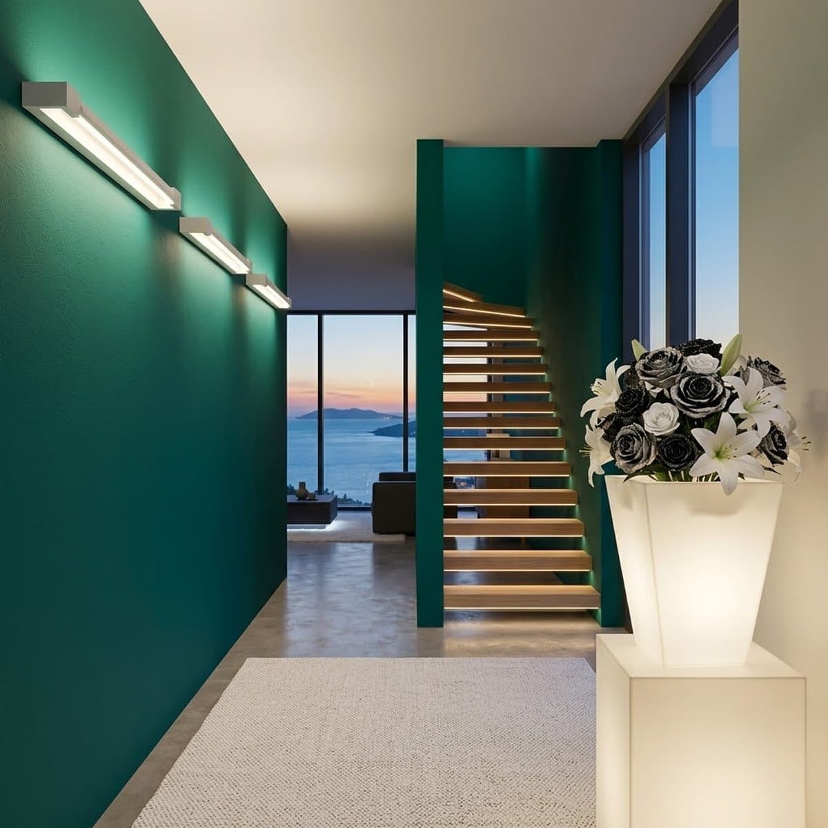 Applique orientabile Ideal Lux BALANCE 287584 3100LM 3000K alluminio bianco - 2