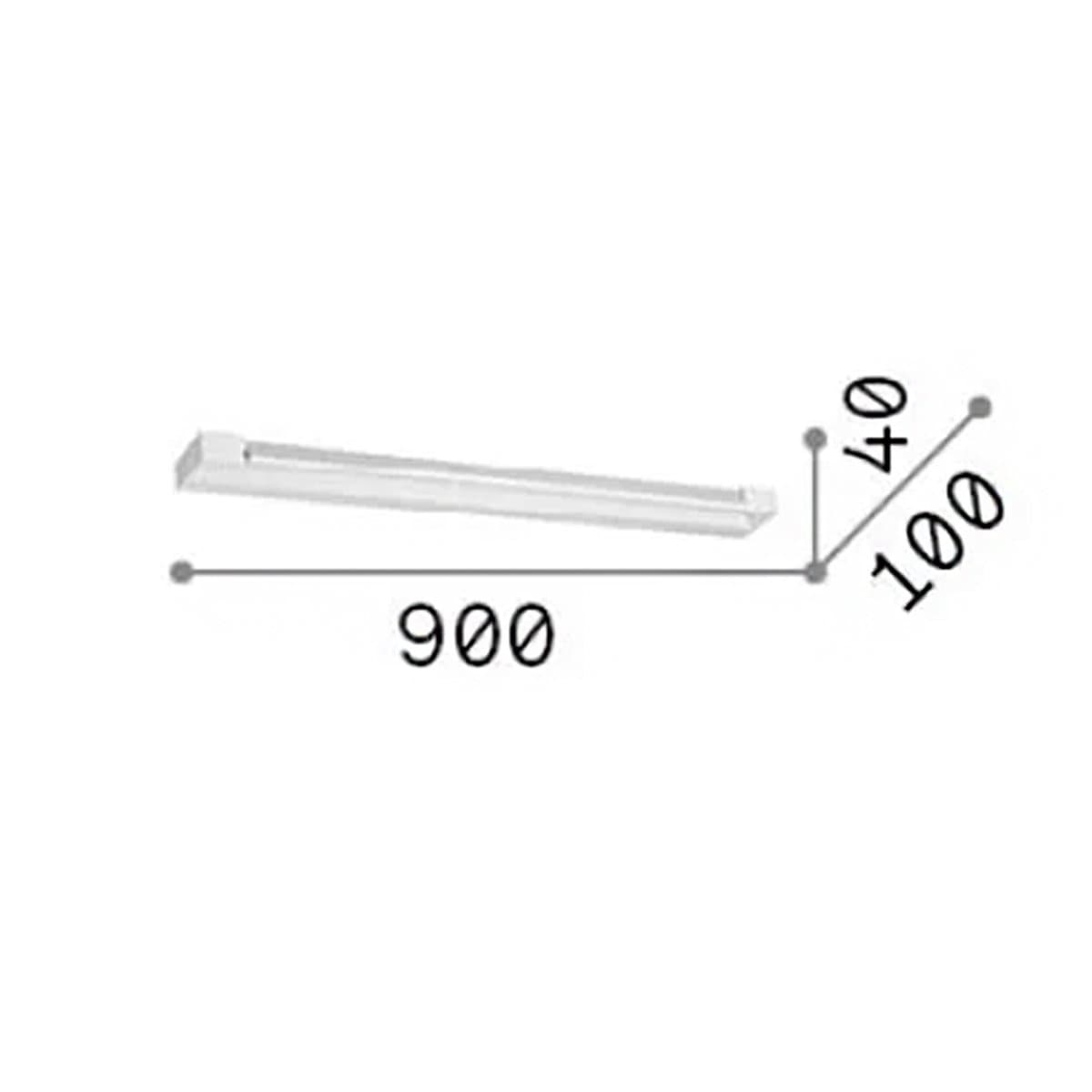 Applique orientabile Ideal Lux BALANCE 287584 3100LM 3000K alluminio bianco - 4