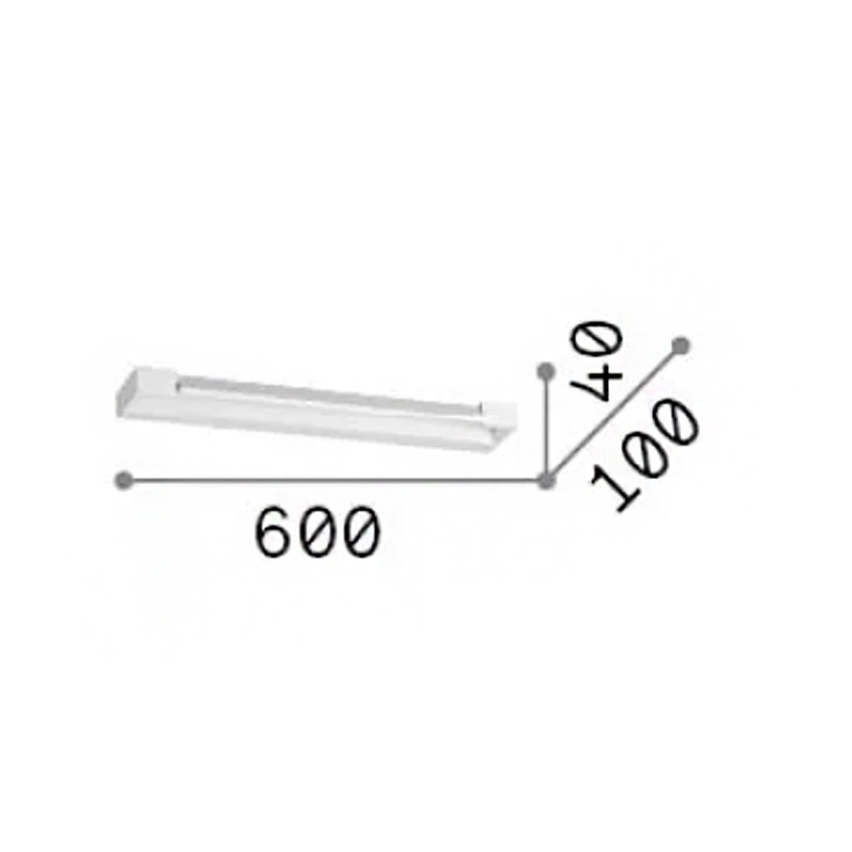 Applique orientabile Ideal Lux BALANCE 287577 2200LM 3000K alluminio bianco - 4