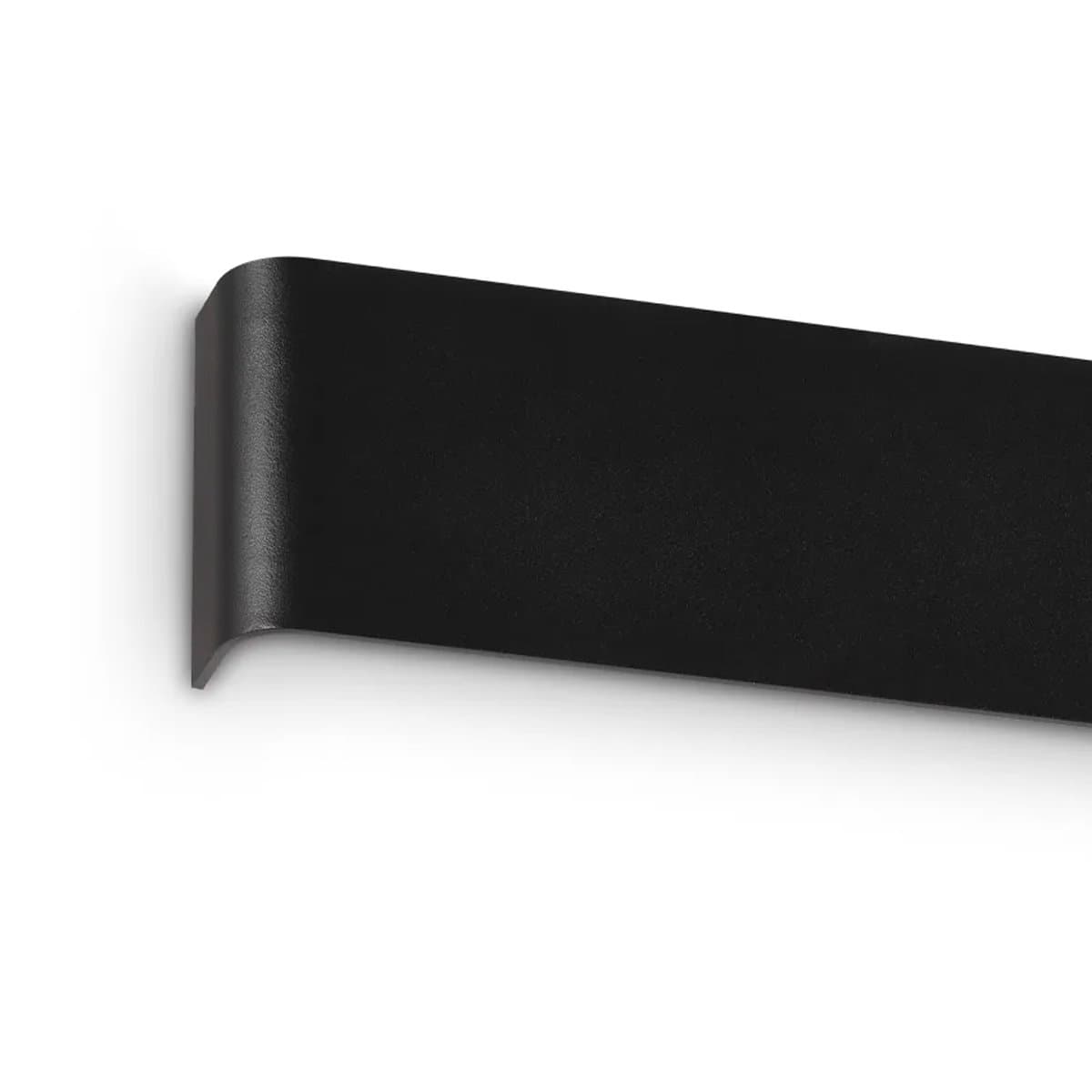 Applique moderno Ideal Lux DELTA 369617 30CM G9 LED 220V alluminio nero biemissione - 4