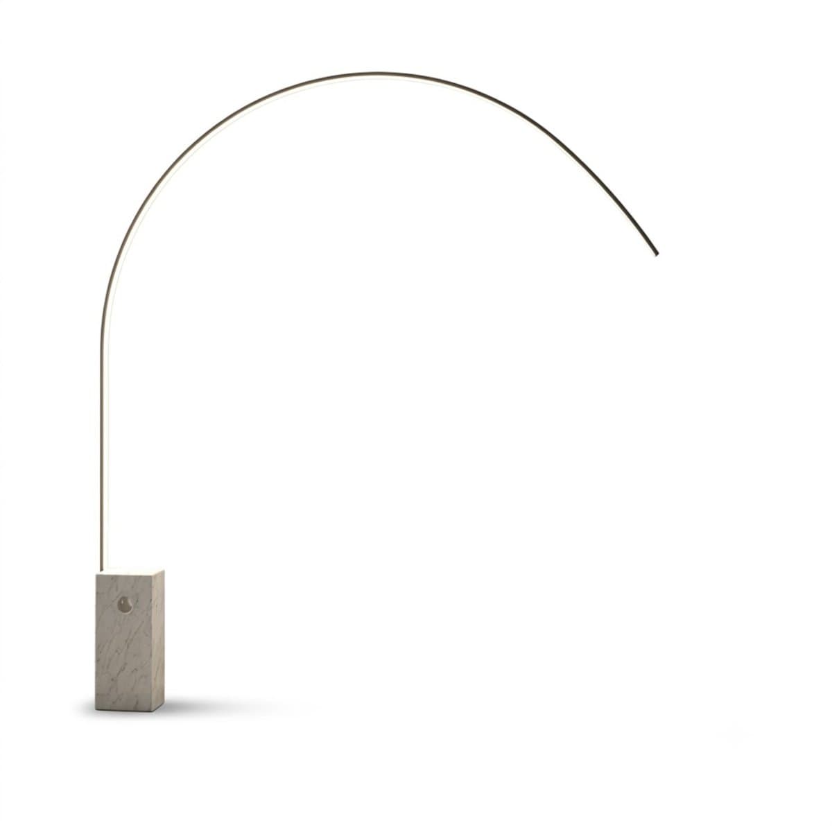 Piantana moderna Top Light VERY 1239 B1LD LED CCT dimmerabile 3 step metallo marmo - 3
