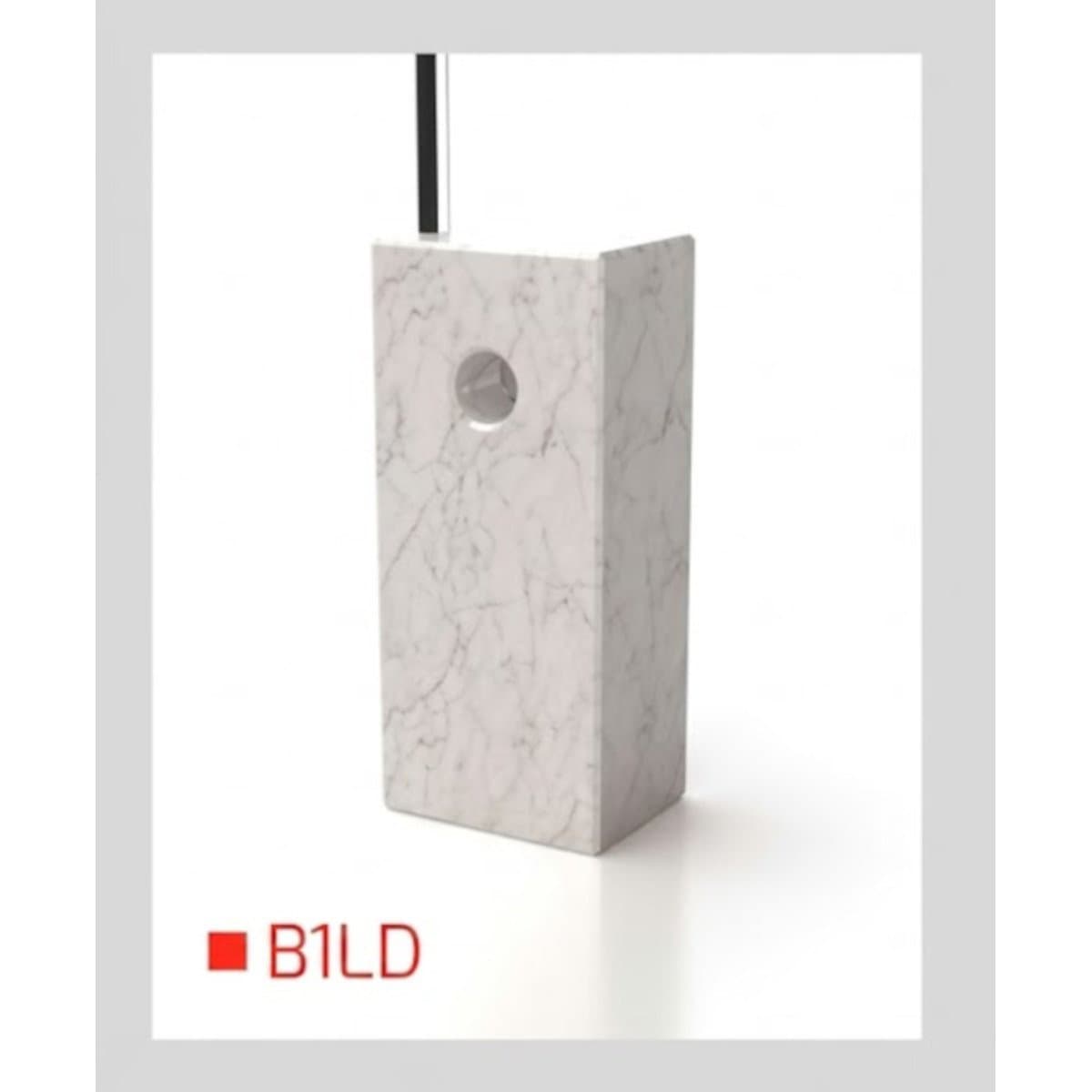 Piantana moderna Top Light VERY 1239 B1LD LED CCT dimmerabile 3 step metallo marmo - 8