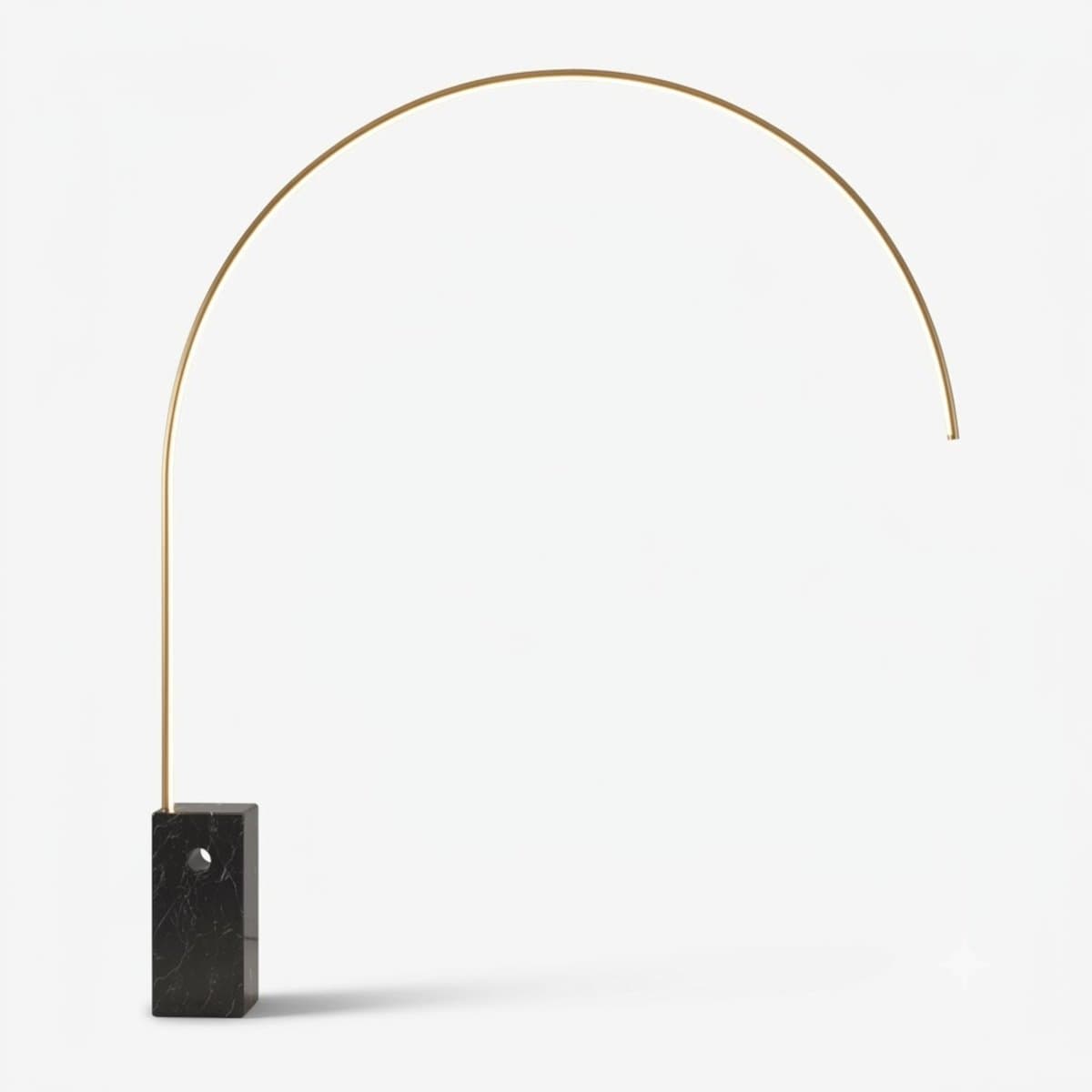 Piantana moderna Top Light VERY 1239 B2LD LED CCT dimmerabile 3 step metallo marmo - 5