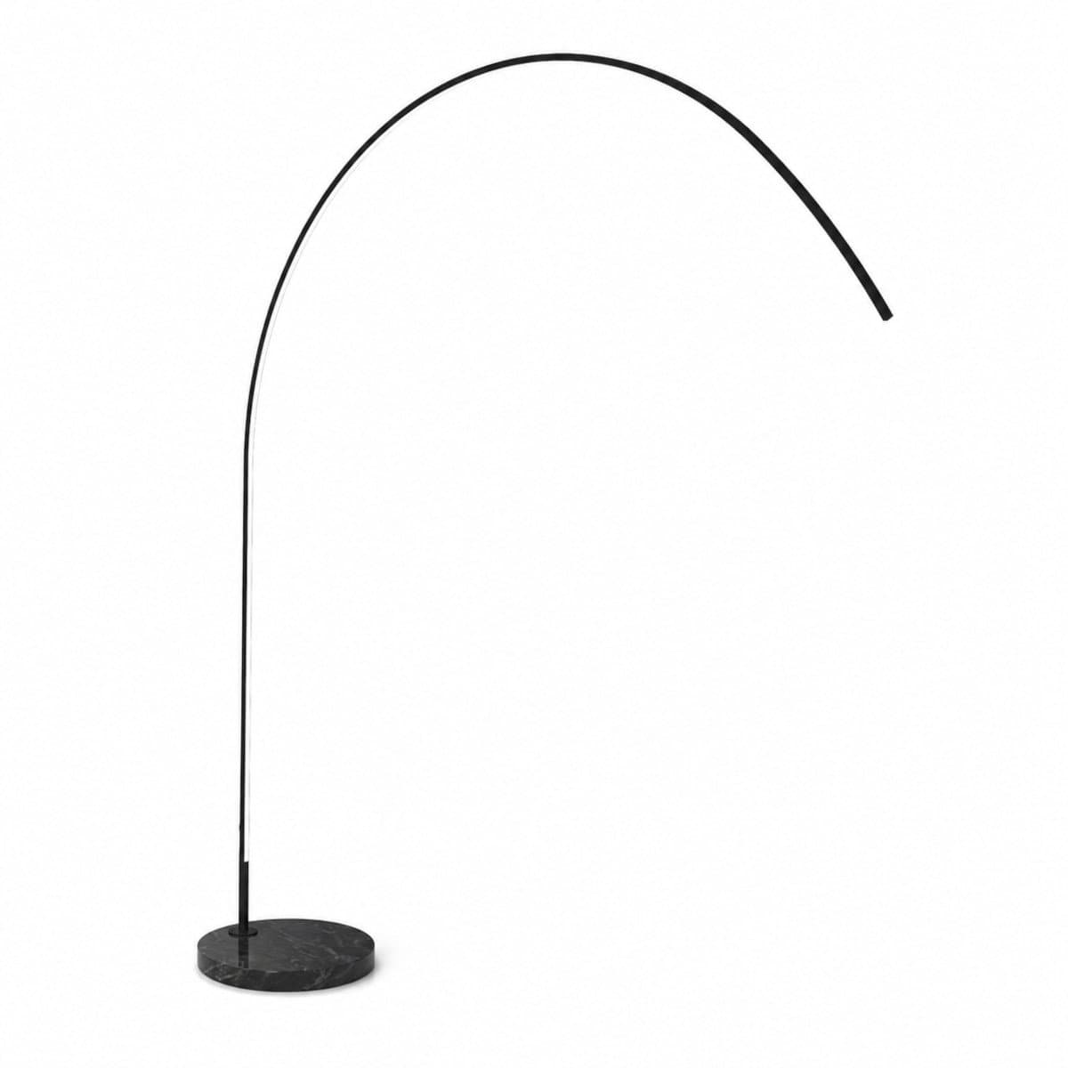 Piantana moderna Top Light VERY 1239 B4LD LED CCT dimmerabile 3 step metallo marmo - 3