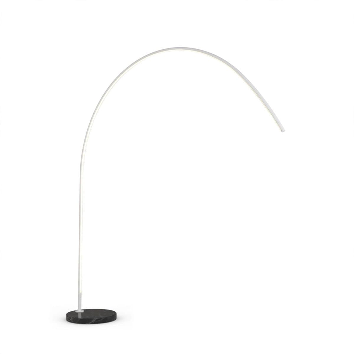 Piantana moderna Top Light VERY 1239 B4LD LED CCT dimmerabile 3 step metallo marmo - 4