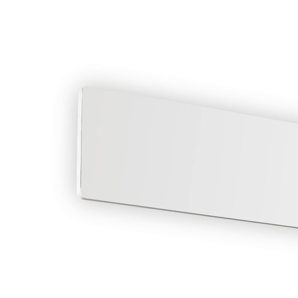 Applique bianco Ideal Lux ZIG ZAG SQUARE 342665 75CM LED 2700K 3000LM alluminio biemissione - 3
