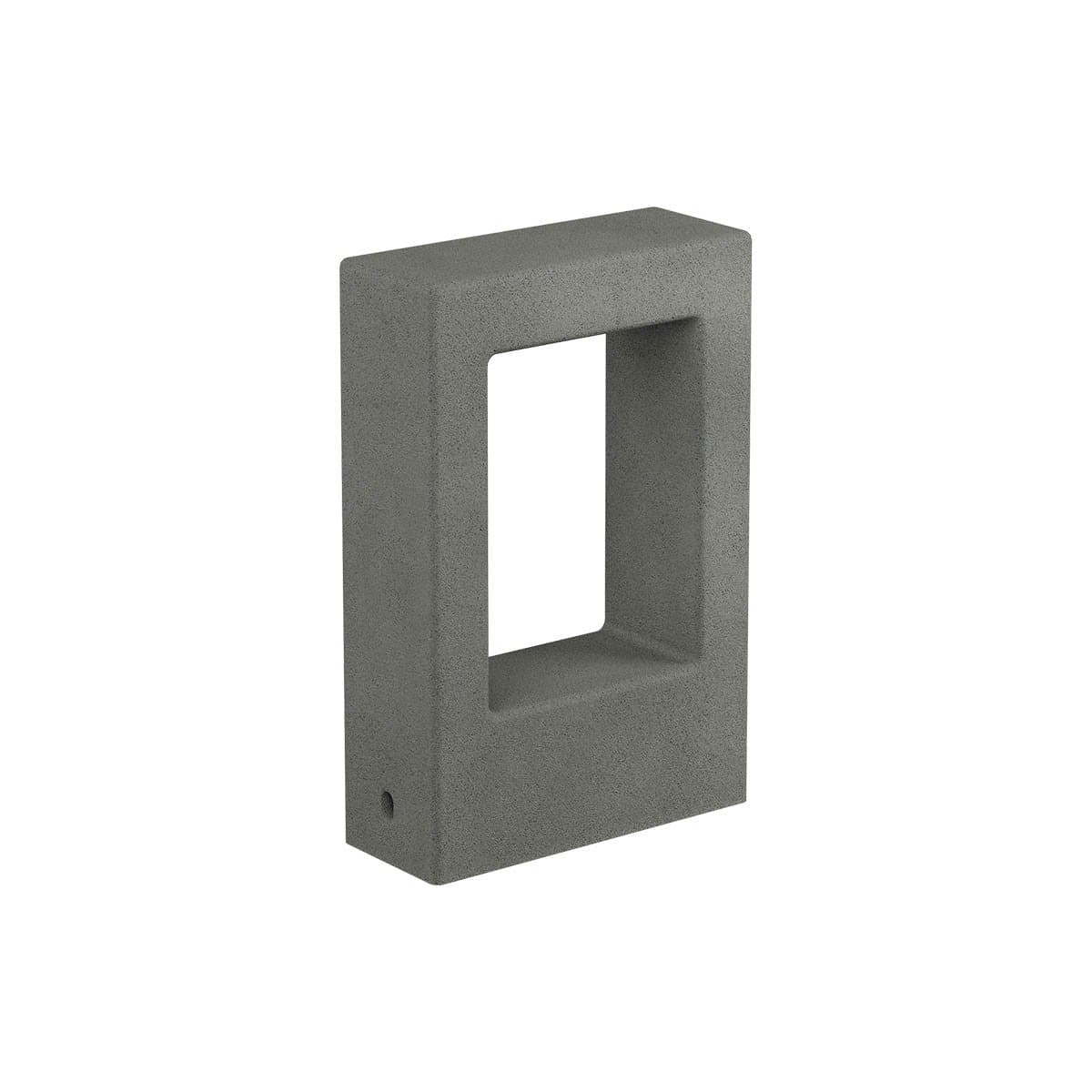 Paletto LED Redo Group SANDER 91160 91161 91162 IP65 H30 cemento alluminio vetro - 4