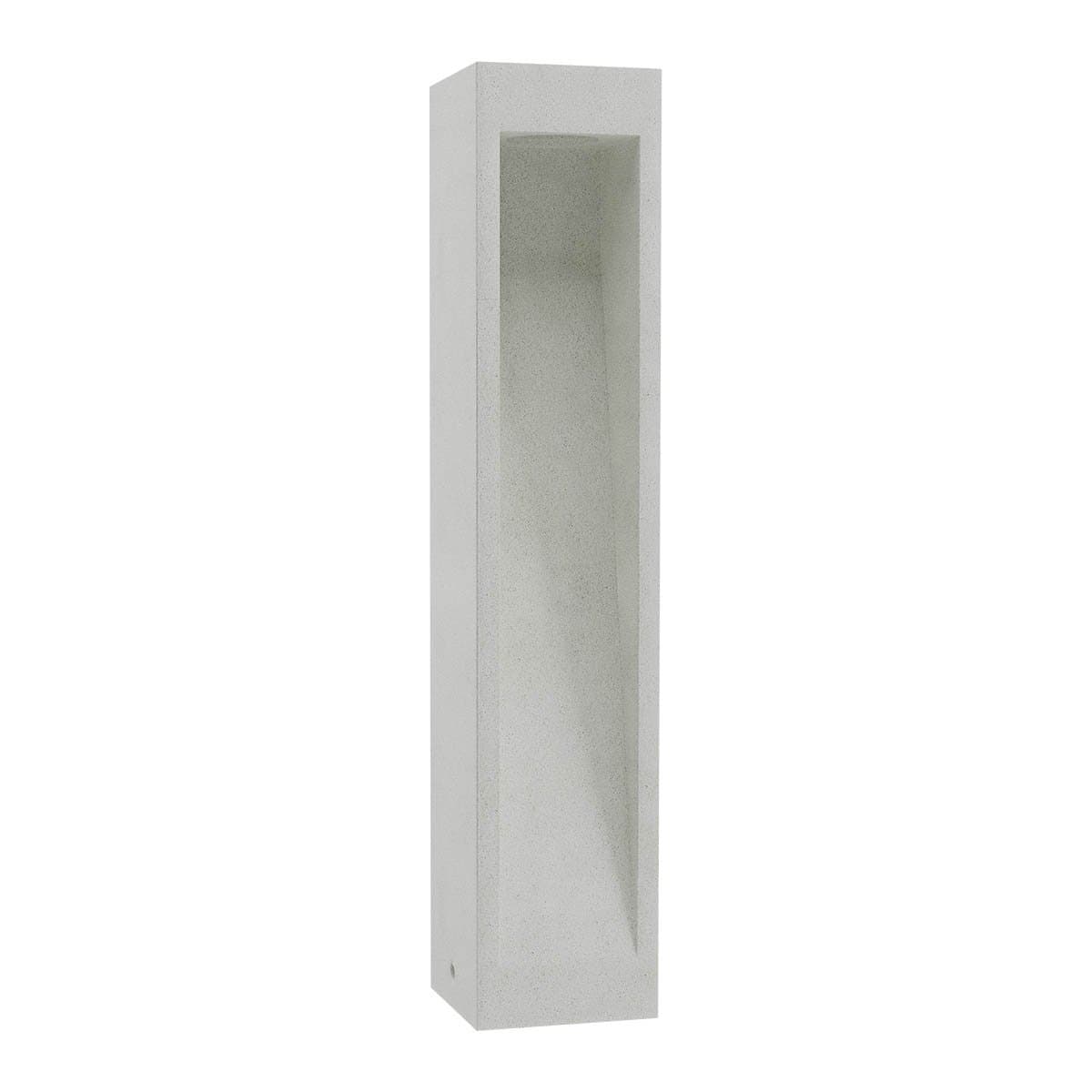 Paletto LED Redo Group TOSS 91006 91007 91008 IP65 H60 monoemissione cemento alluminio vetro - 4
