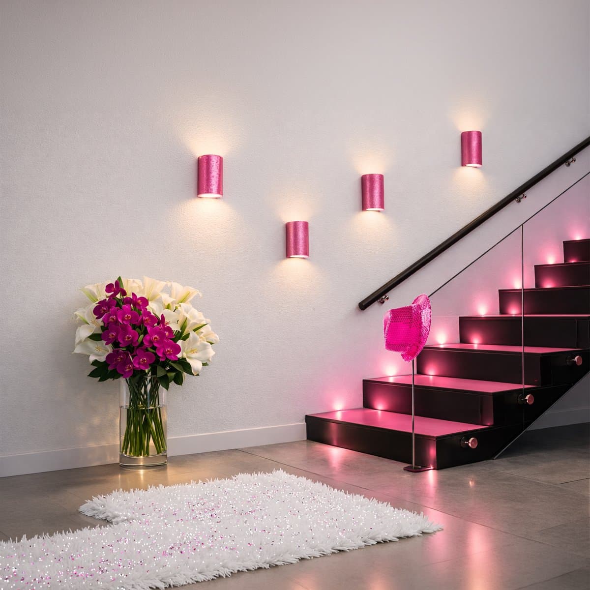 Applique Ideal Lux FLASH 214696 G9 LED gesso bianco biemissione up down - 2