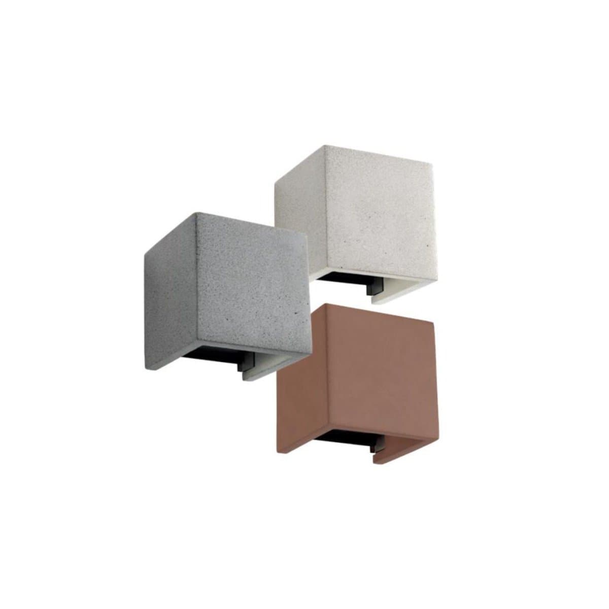 Applique LED Redo Group PETRA 91148 91149 91150 IP65 biemissione cemento - 6