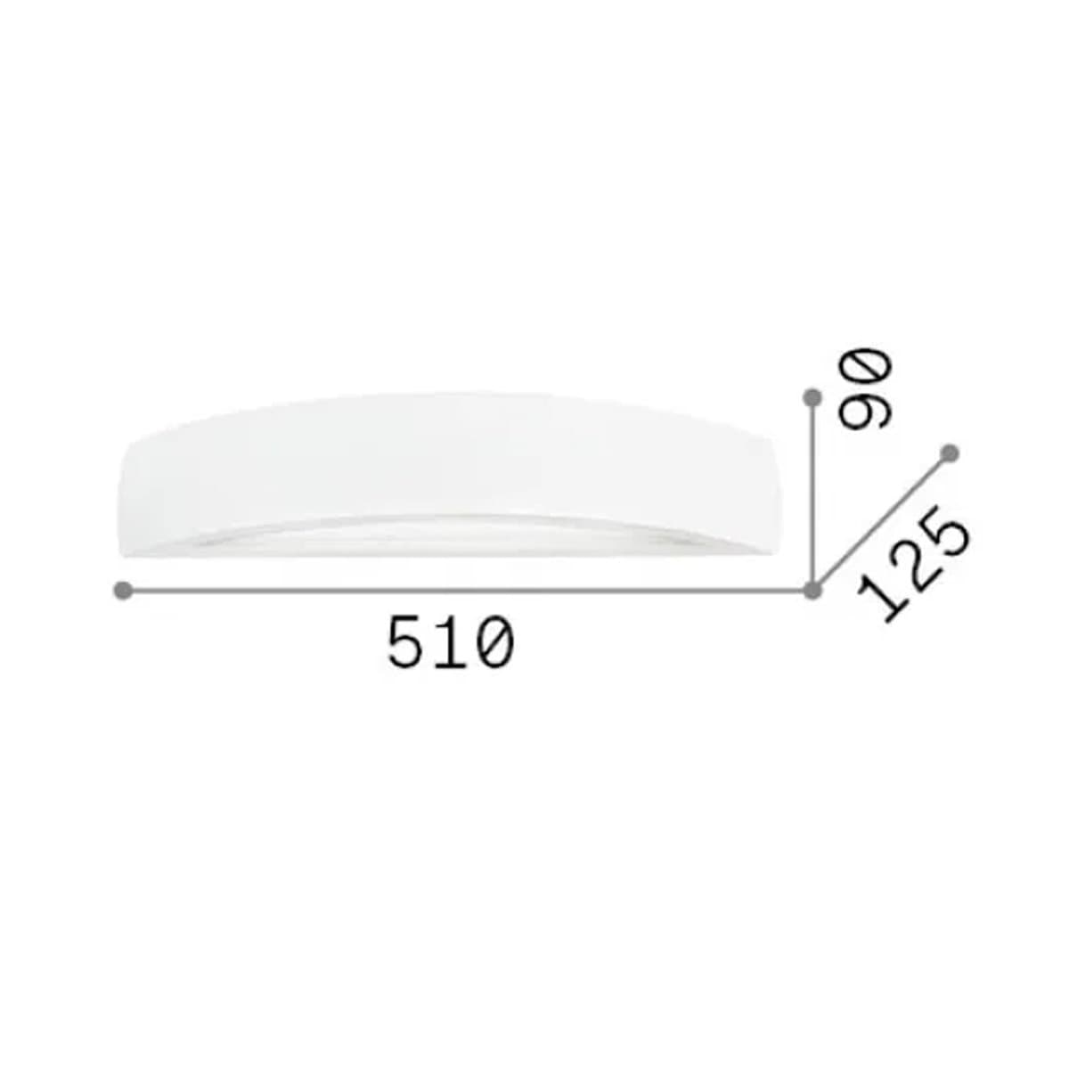 Applique gesso Ideal Lux SODA 105727 E14 LED bianco - 4