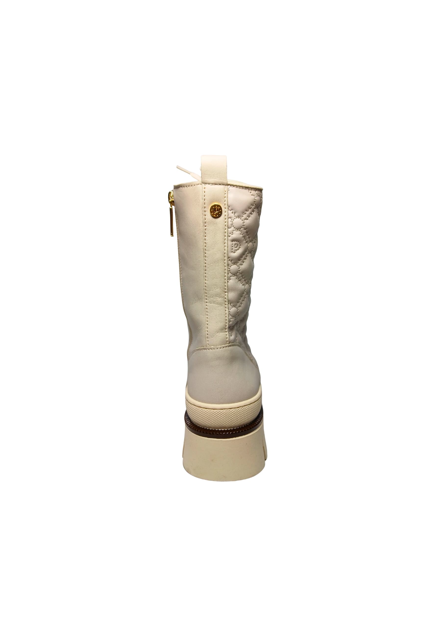 POLLINI SA24014G9DVTR11A Pollini Donna Pelle Beige - 3