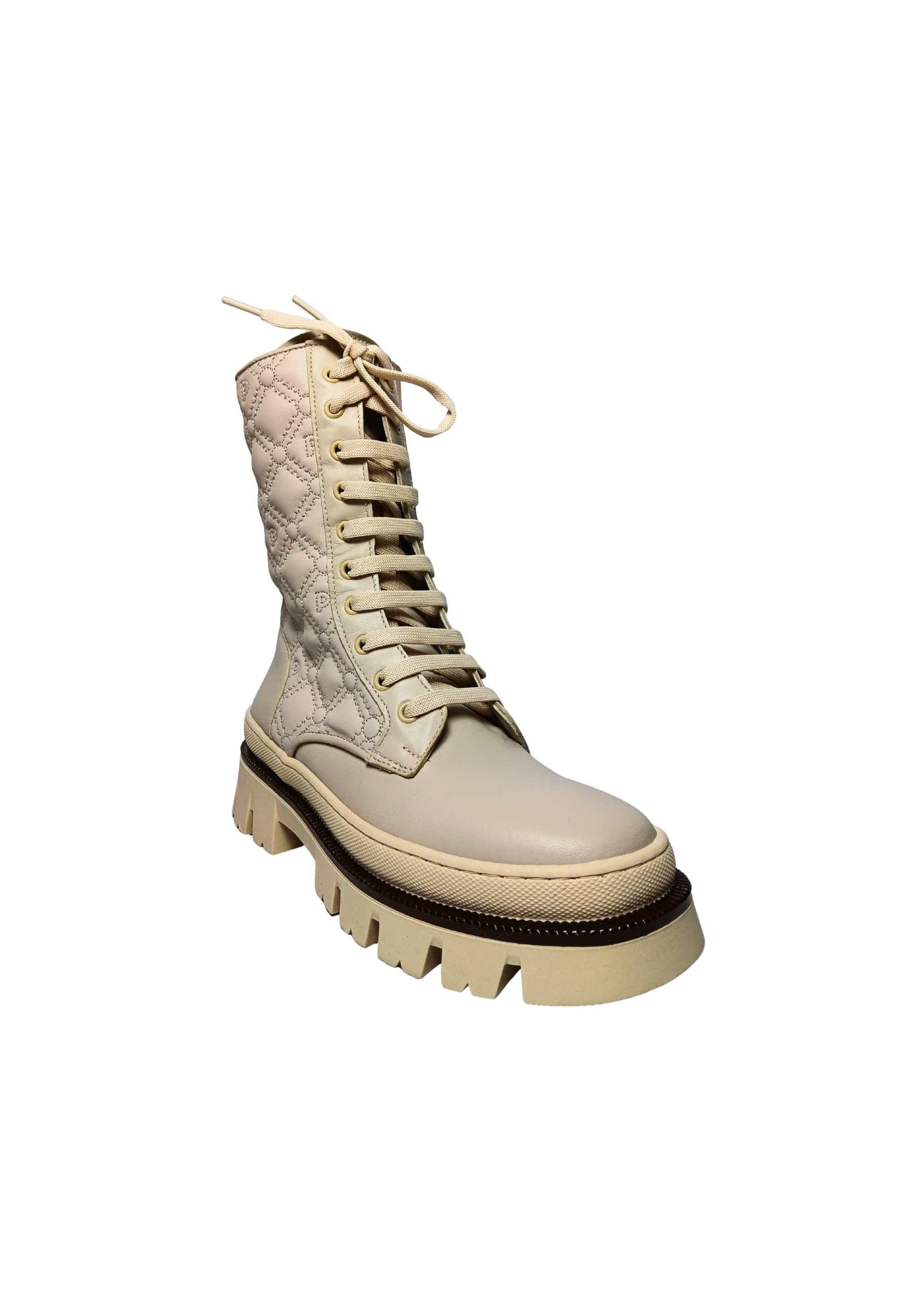 POLLINI SA24014G9DVTR11A Pollini Donna Pelle Beige - 5