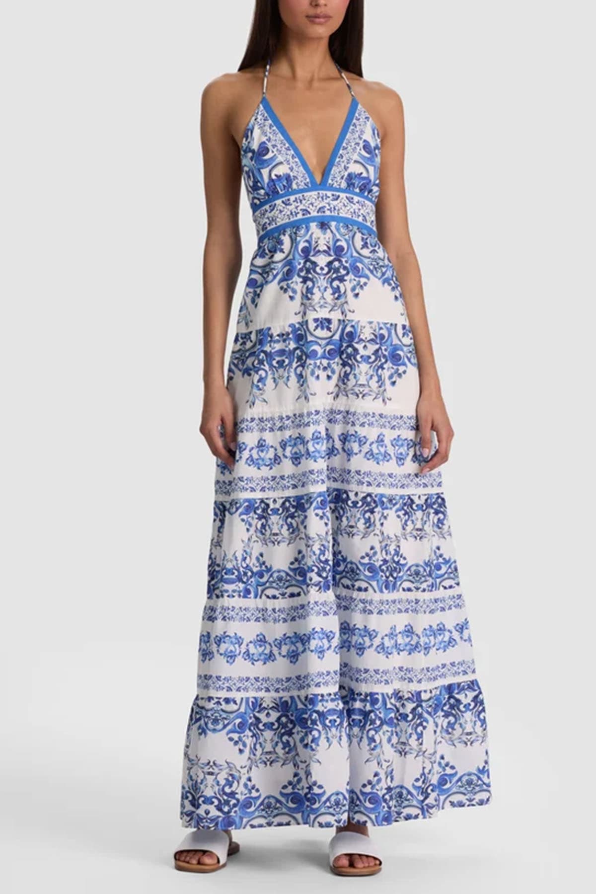 Alice + Olivia  Abiti White/blue - 2