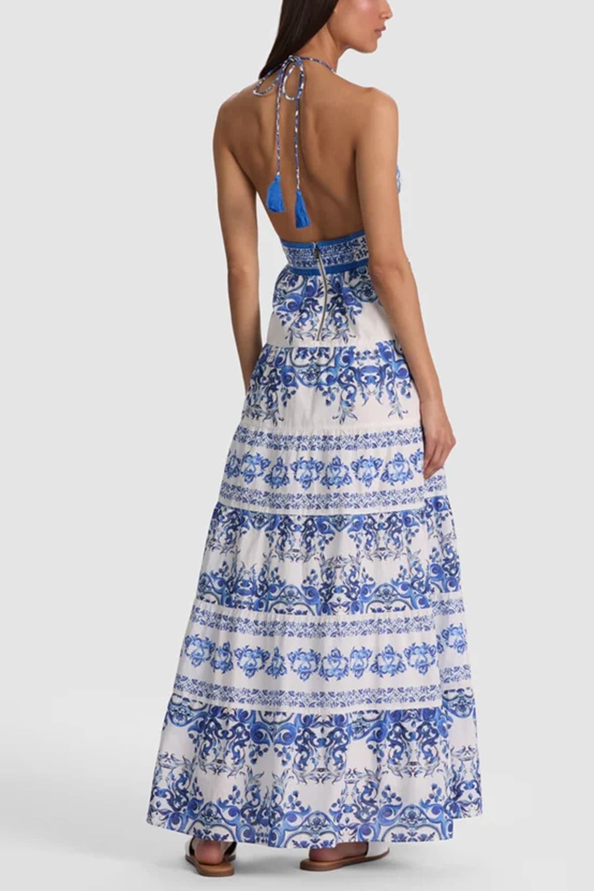 Alice + Olivia  Abiti White/blue - 3