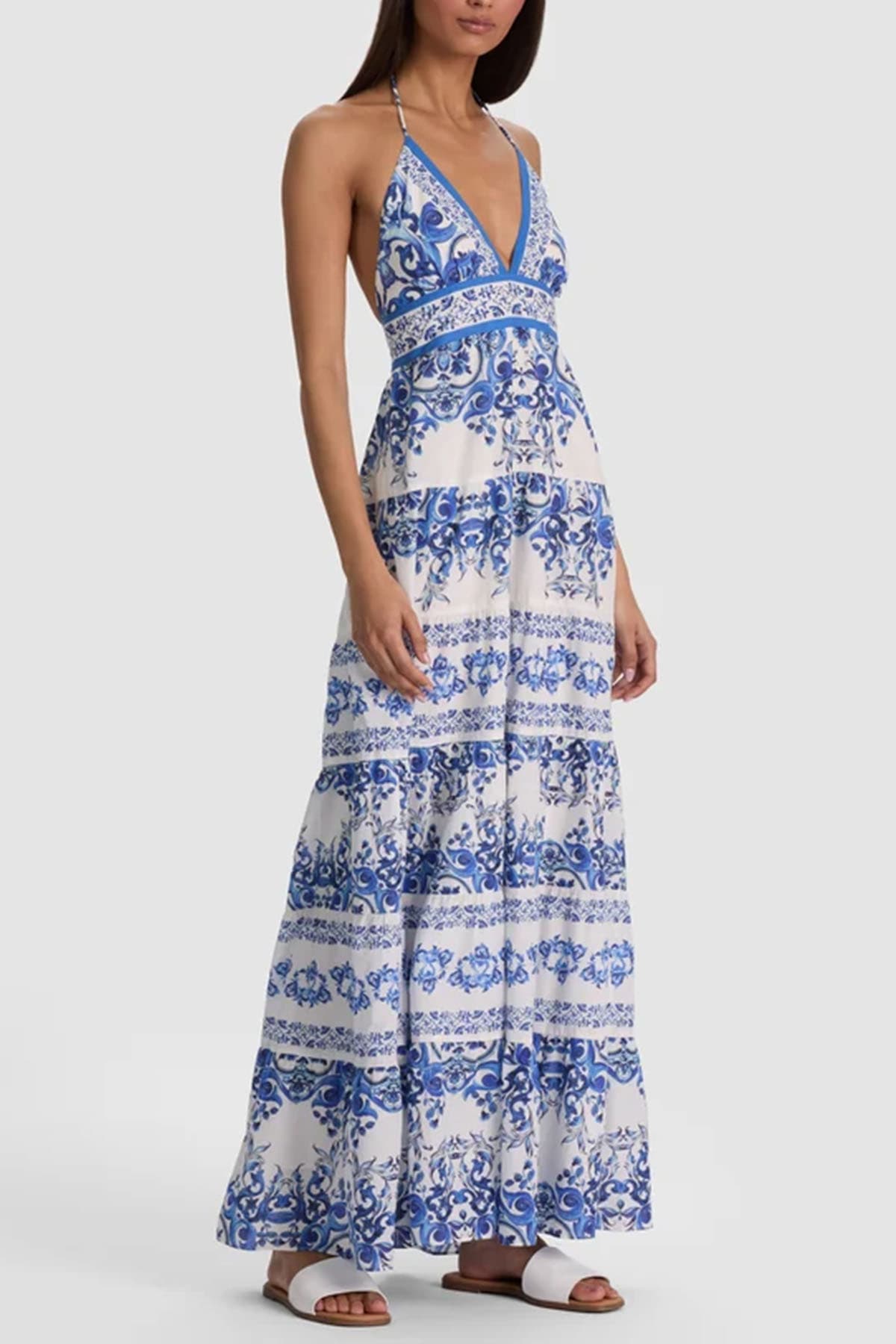 Alice + Olivia  Abiti White/blue - 5