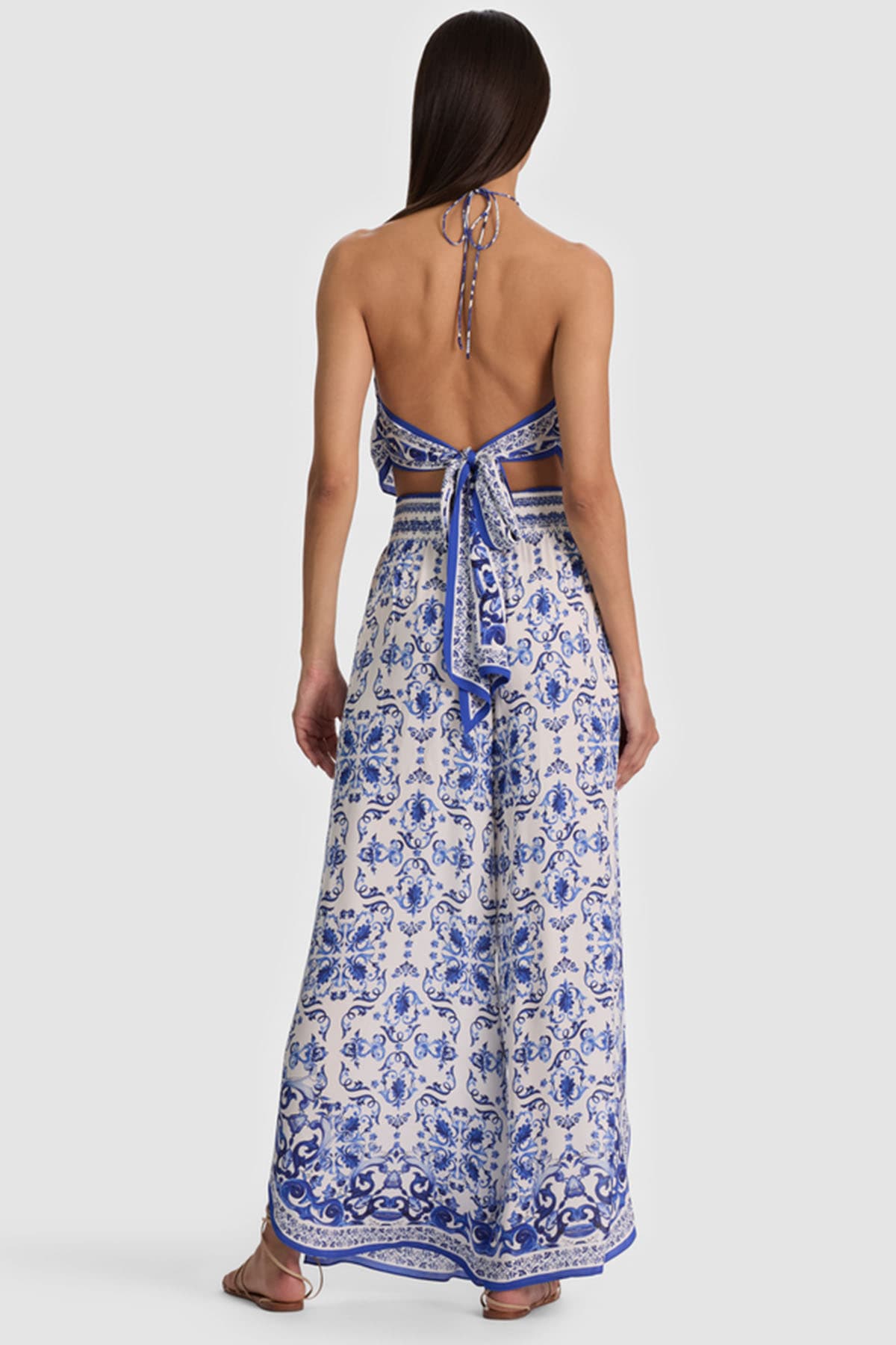 Alice + Olivia  Top White/blue - 3