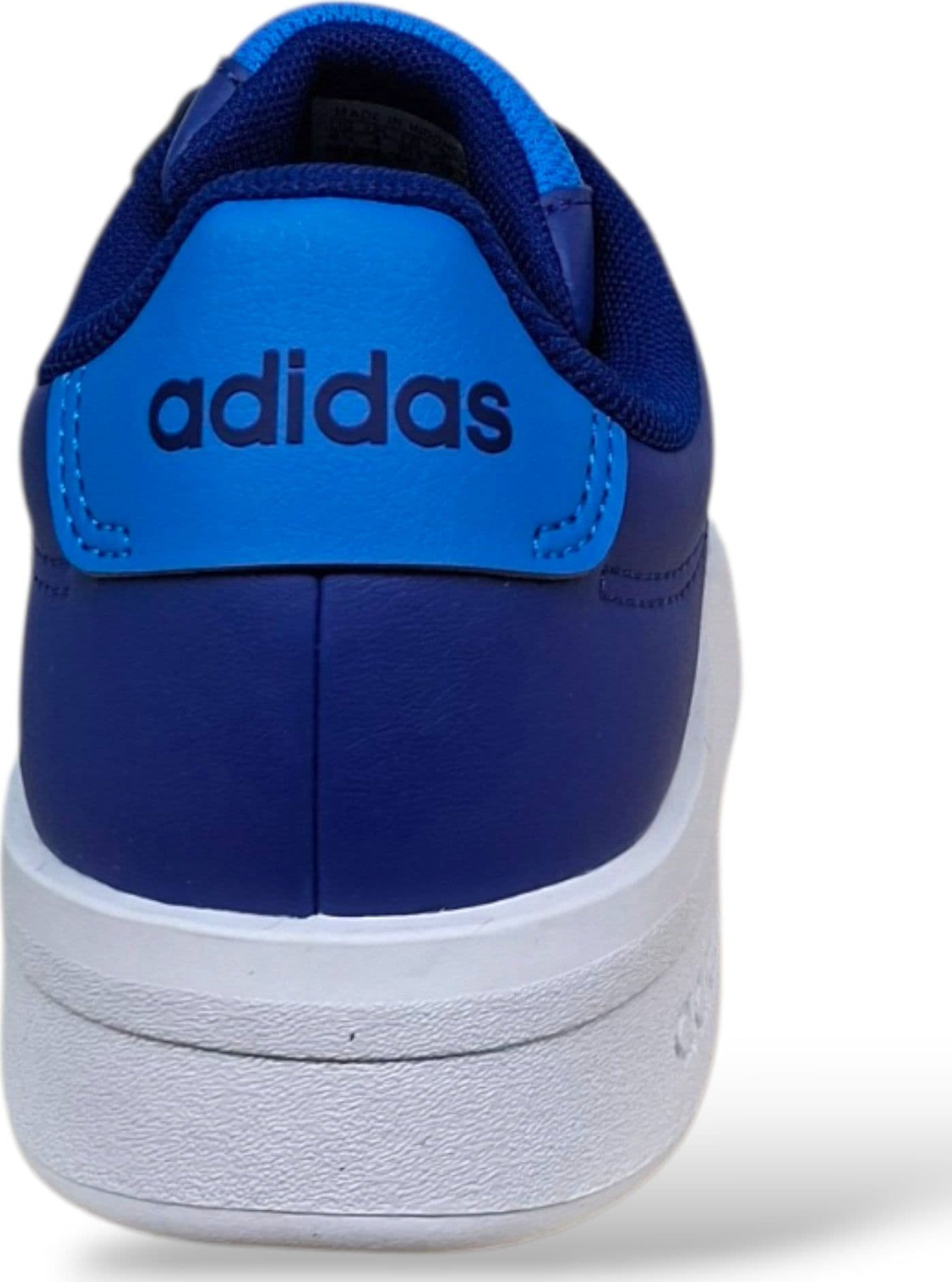 Adidas Grand Court Sneakers Bambini Ragazzi Blue Azzurro | Taglia 36-40 | Pelle | Scarpetteria Gica - 3