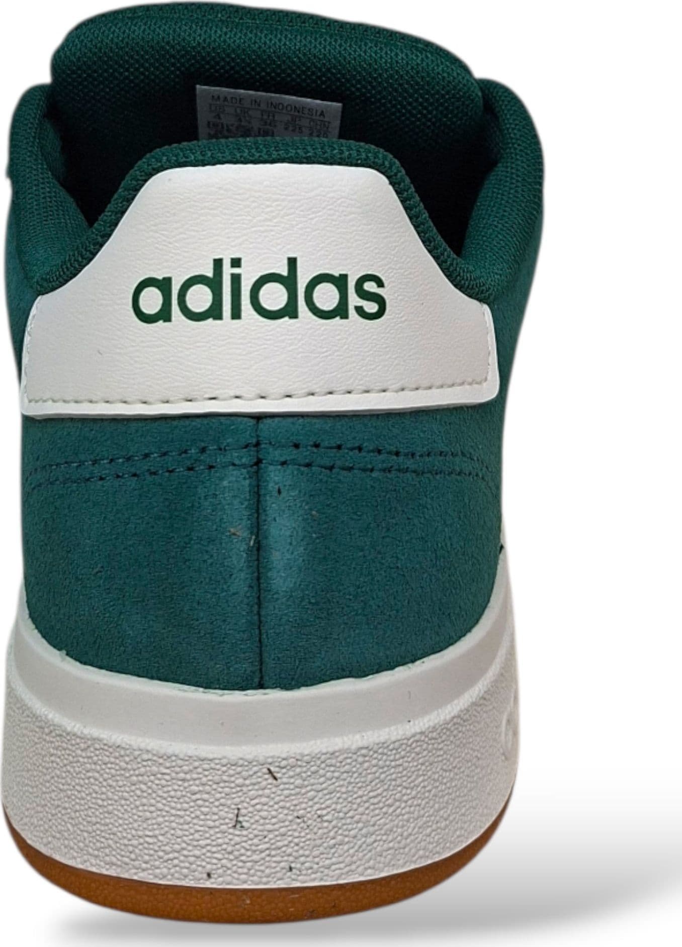 Adidas Grand Court Sneakers Ragazzi Verdone Bianco | Taglia 36-40 | Suede Lacci | Scarpetteria Gica - 3