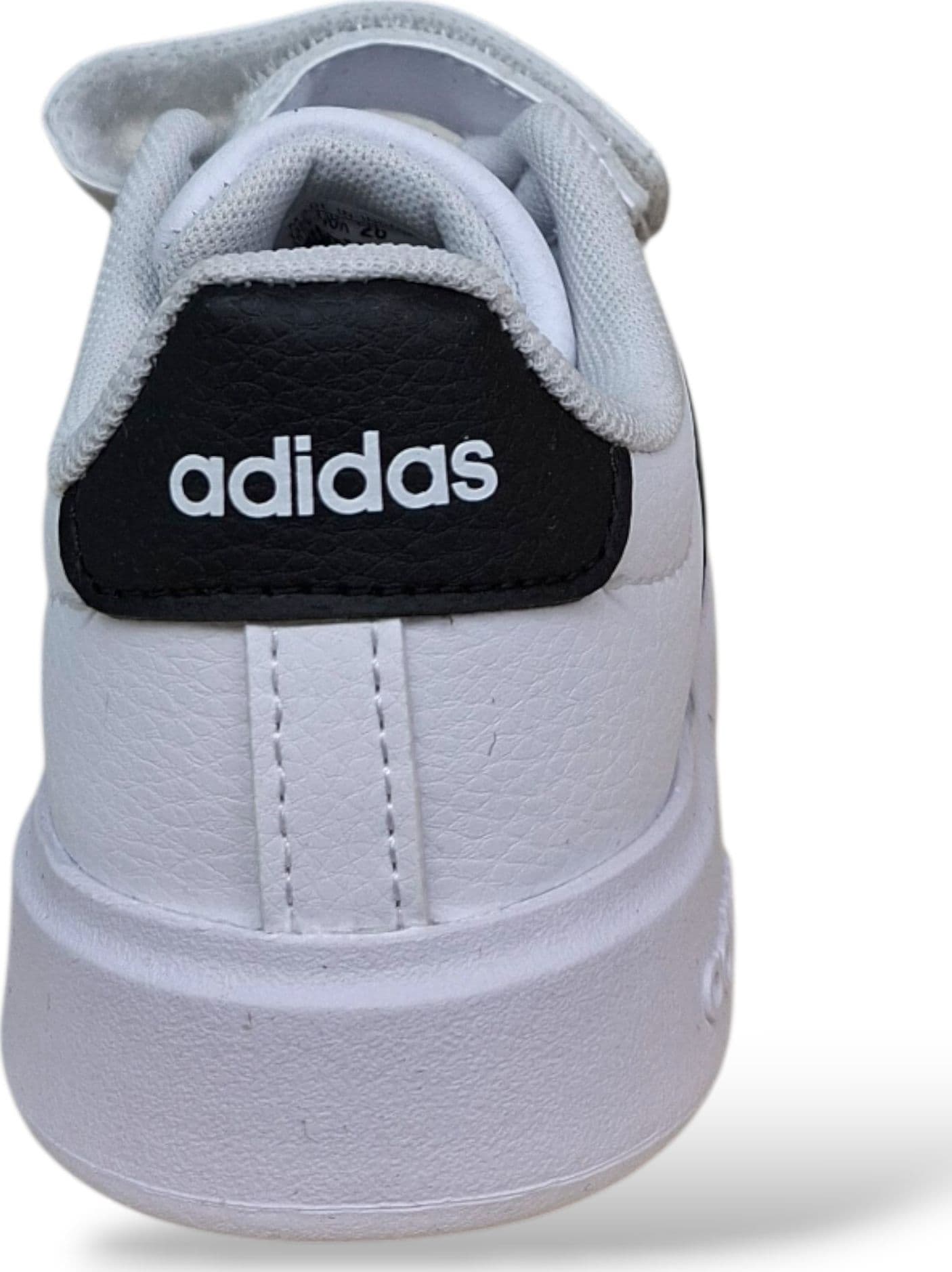 Adidas Streettalk Sneakers Bambini Bianco Nero | Taglia 28-35 | Laccio Elastico Velcro | Scarpetteria Gica - 3