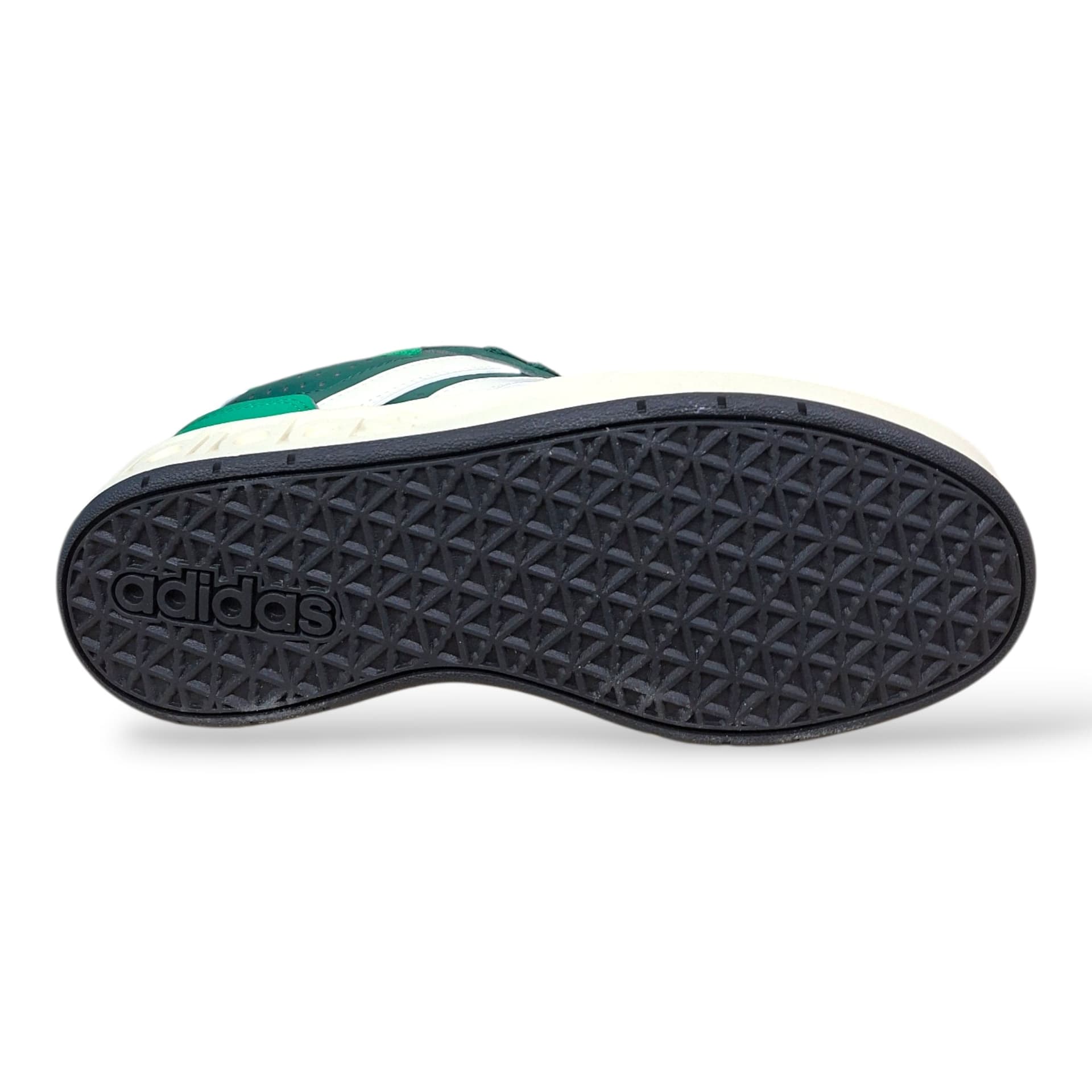 Adidas Breakbase Sneakers Bambini Ragazzi Verdone Bianco | Taglia 36-40 | Pelle Tennis | Scarpetteria Gica - 5