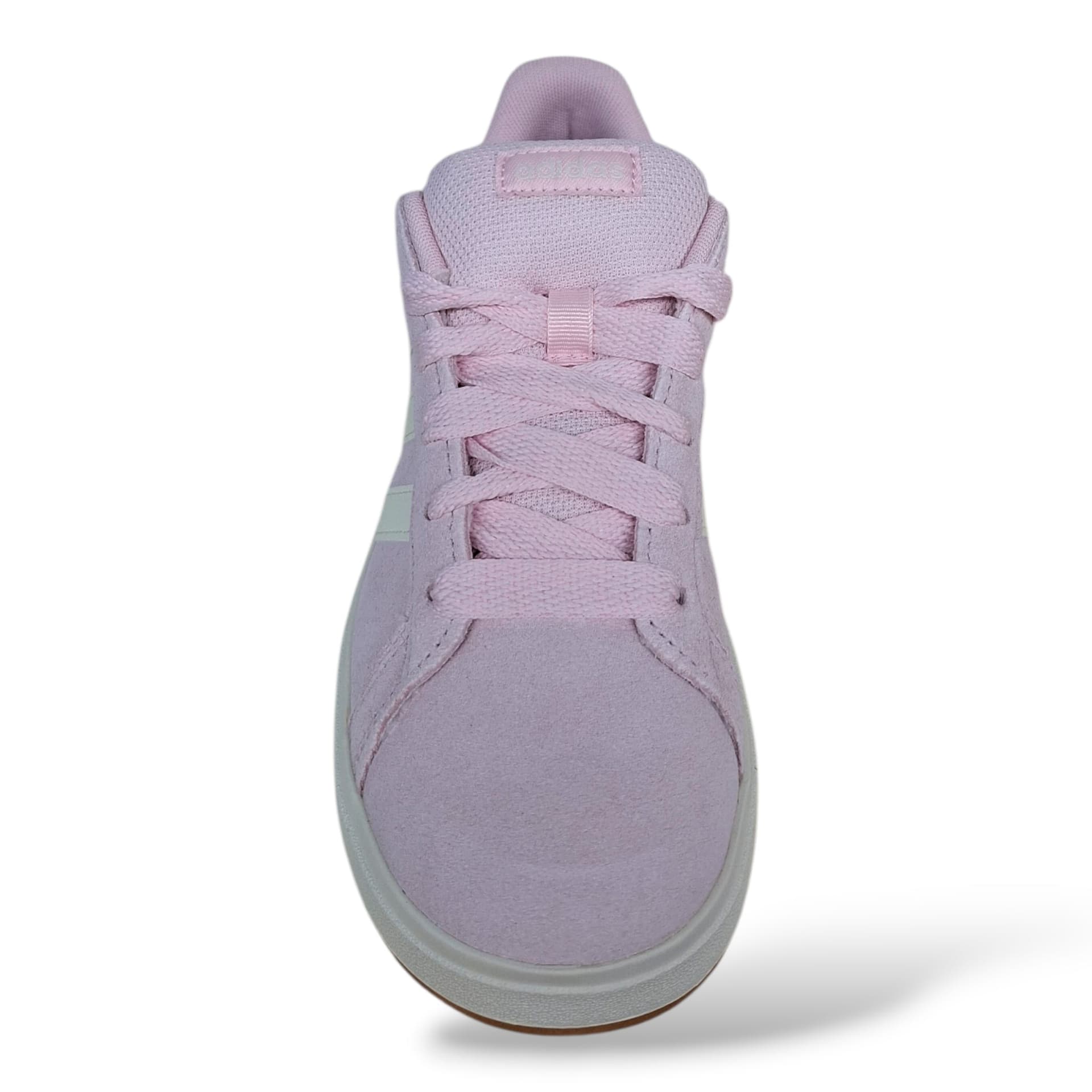 Adidas Grand Court Sneakers Ragazze Rosa Bianco | Taglia 36-40 | Suede Lacci | Scarpetteria Gica - 4