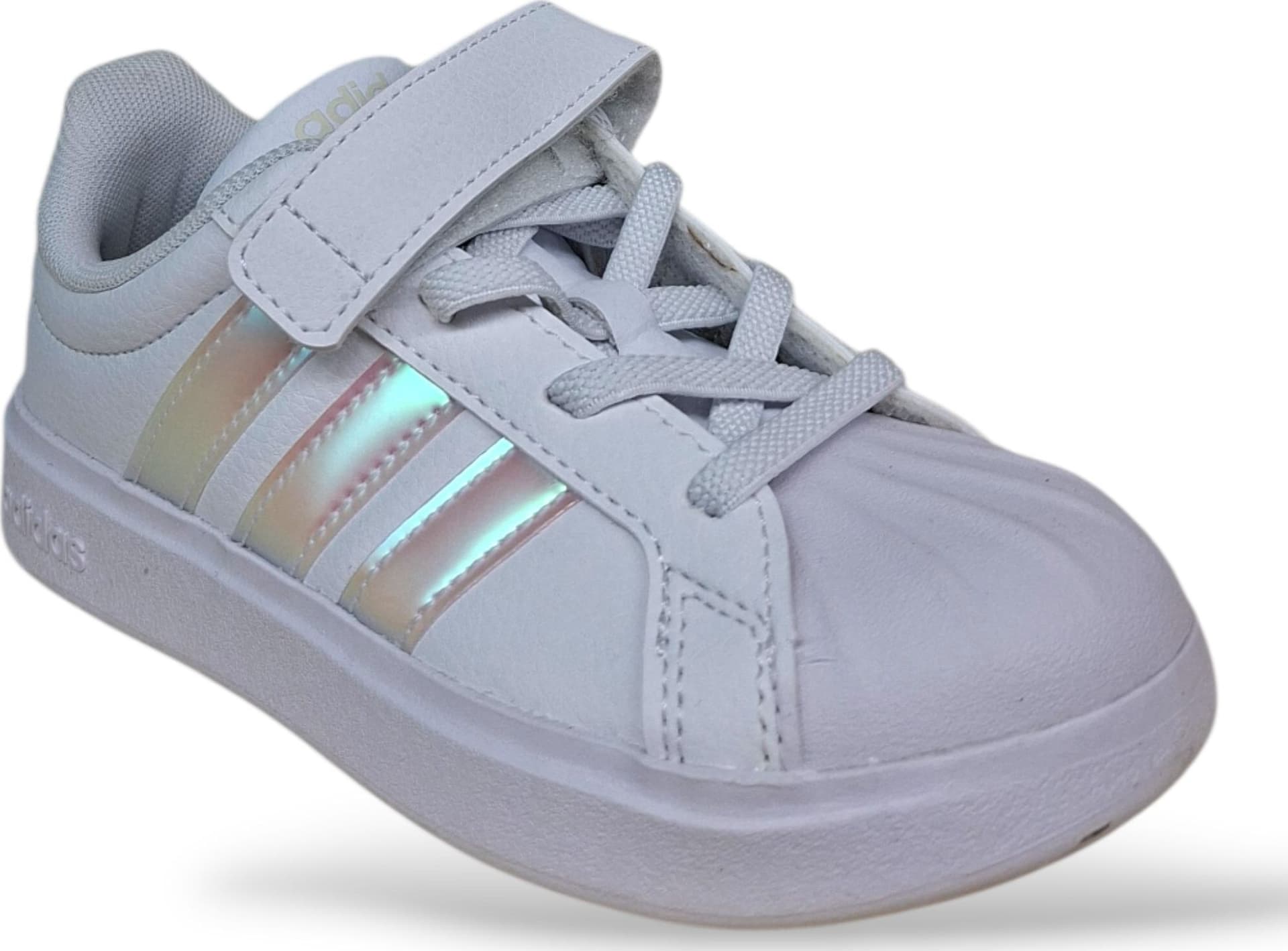 Adidas Streettalk Sneakers Bambine Ragazze Bianco Cangiante | Taglia 28-35 | Urban Velcro | Scarpetteria Gica - 2