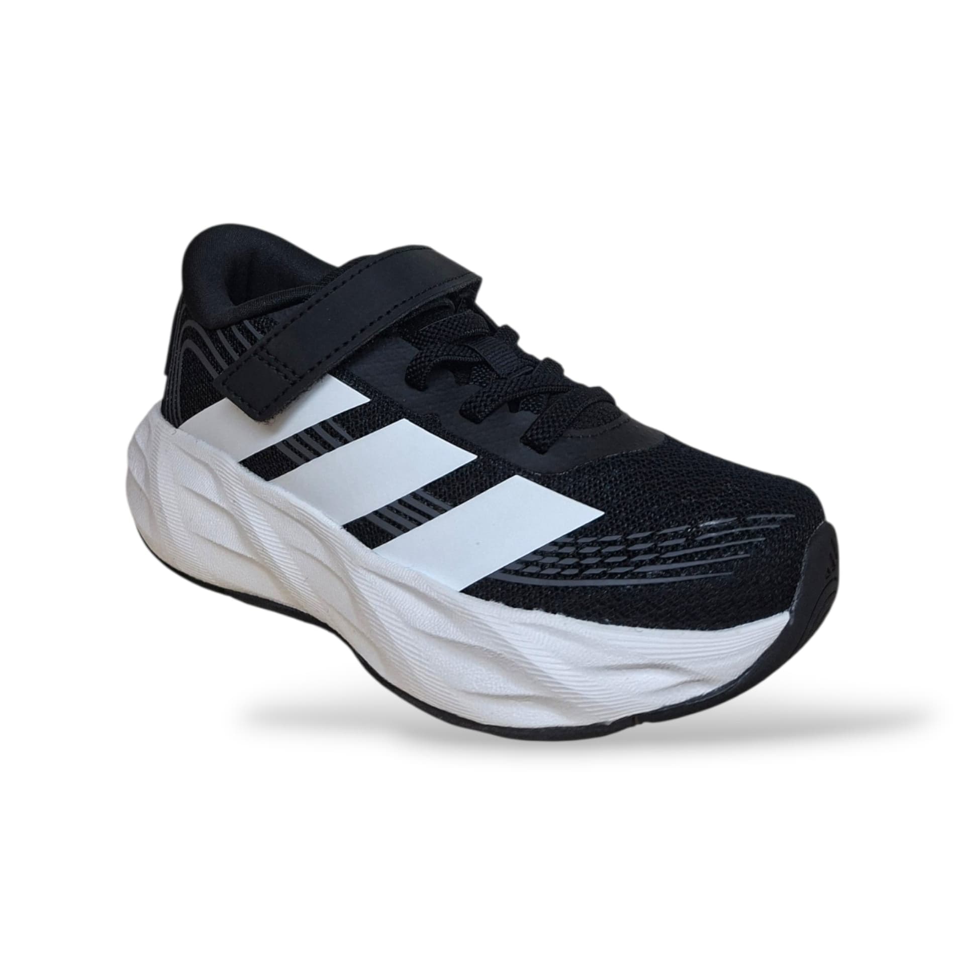 Adidas Galaxy 8 Sneakers Bambini Nero Bianco | Taglia 20-35 | Running Velcro Leggere | Scarpetteria Gica - 7