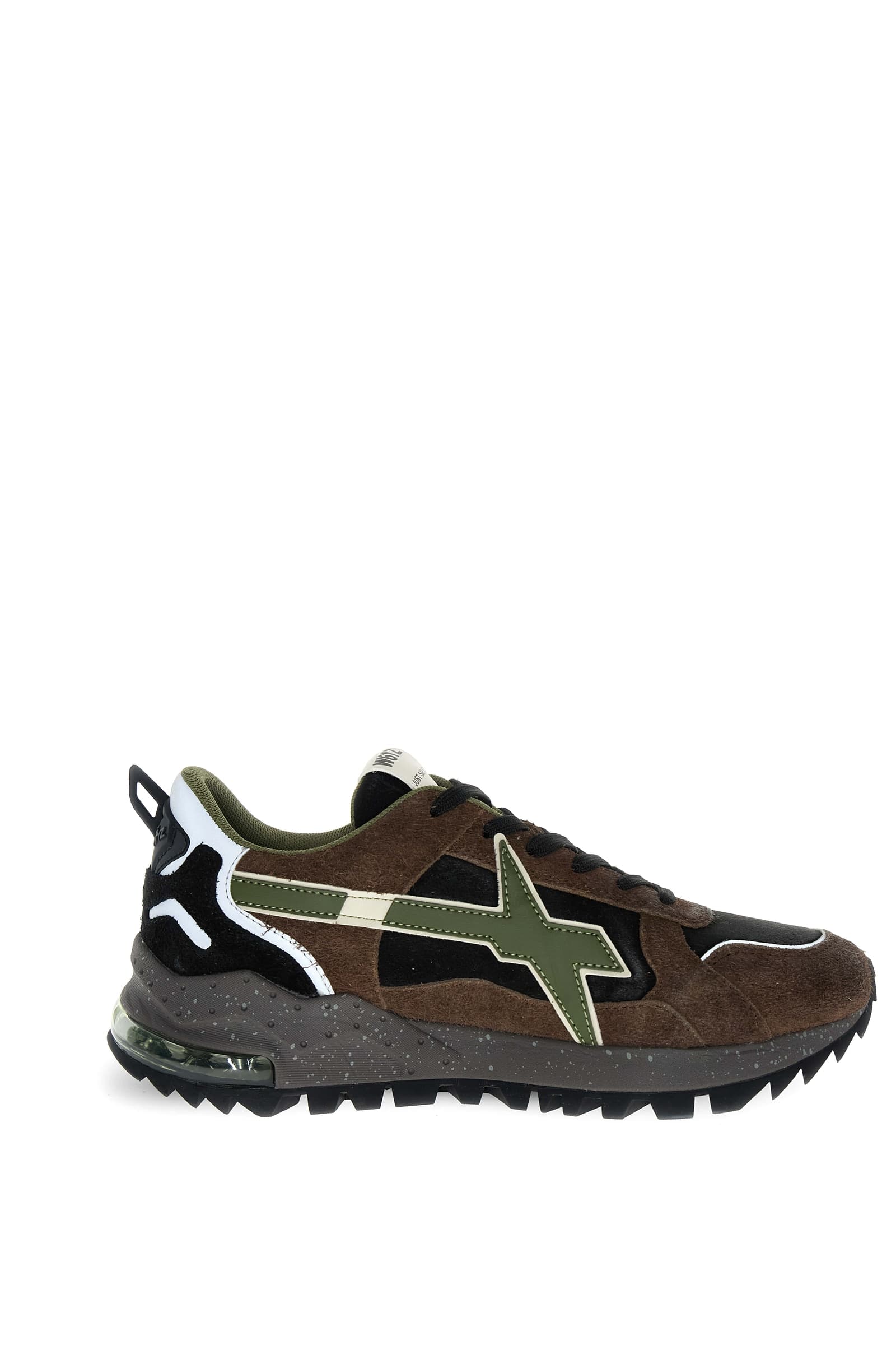 W6YZ Scarpa Uomo Breeze 3-M Dark Brown - Black - 2