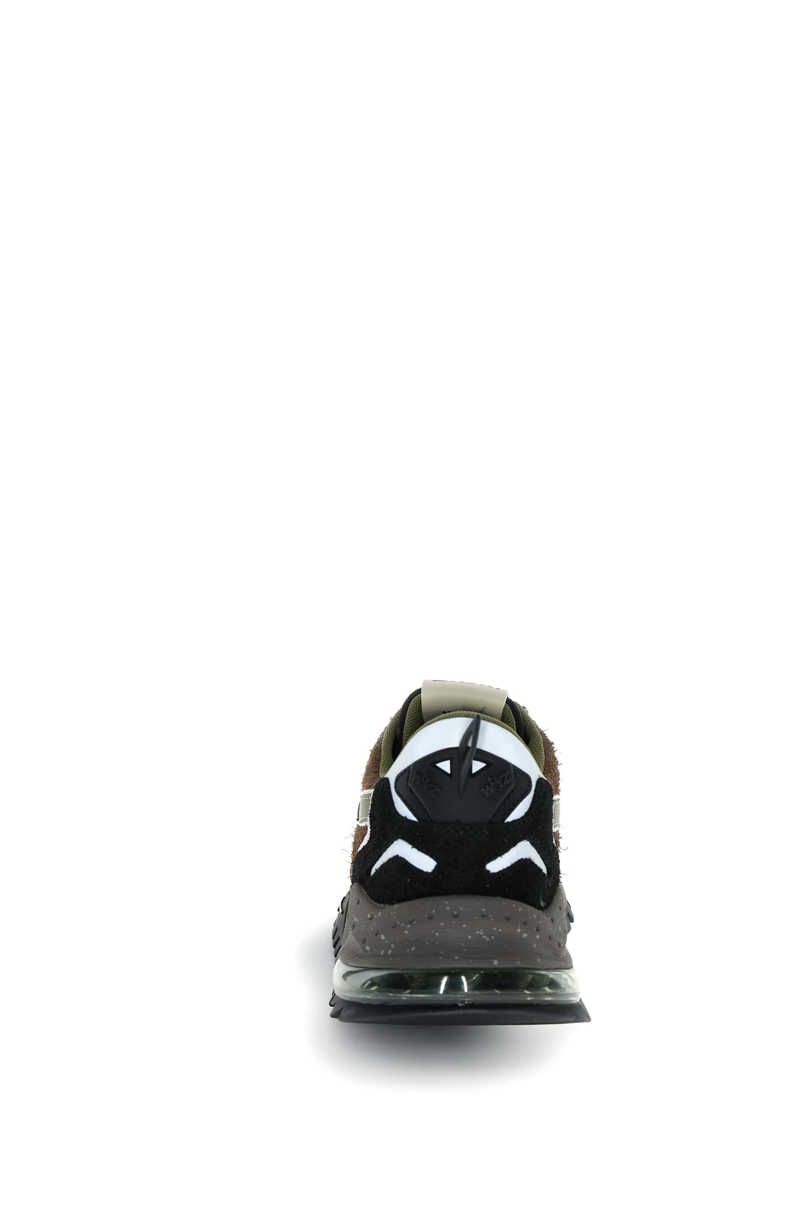 W6YZ Scarpa Uomo Breeze 3-M Dark Brown - Black - 3