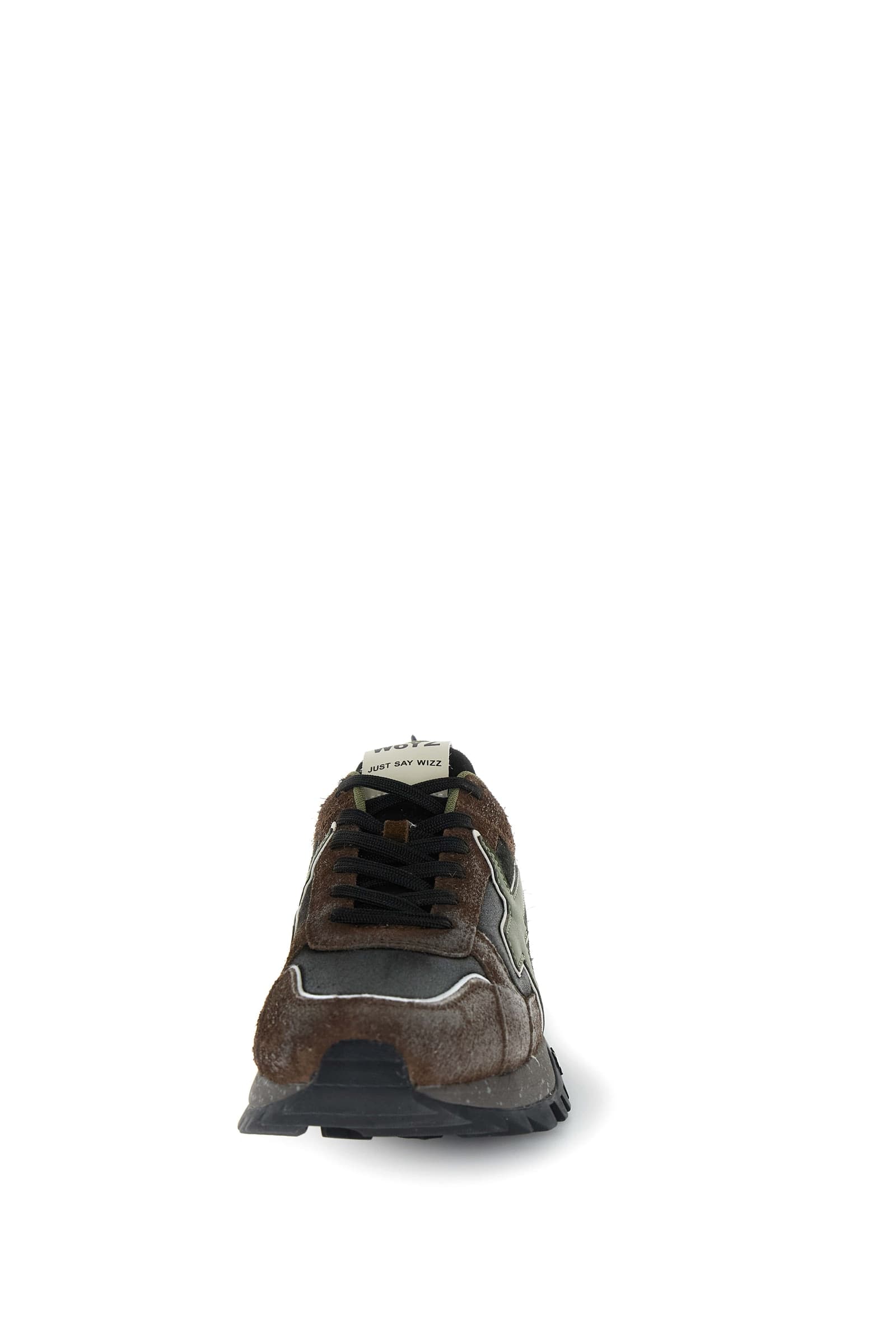 W6YZ Scarpa Uomo Breeze 3-M Dark Brown - Black - 4