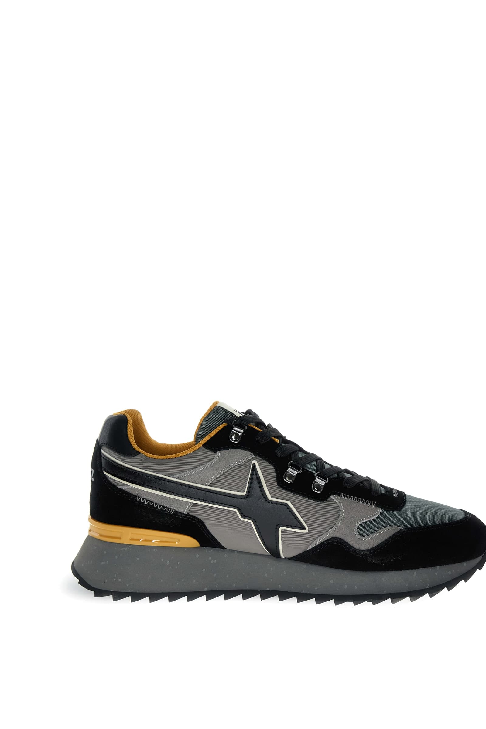 W6YZ Scarpa Uomo Yak-M Black - Antracite - Dark Grey - 3