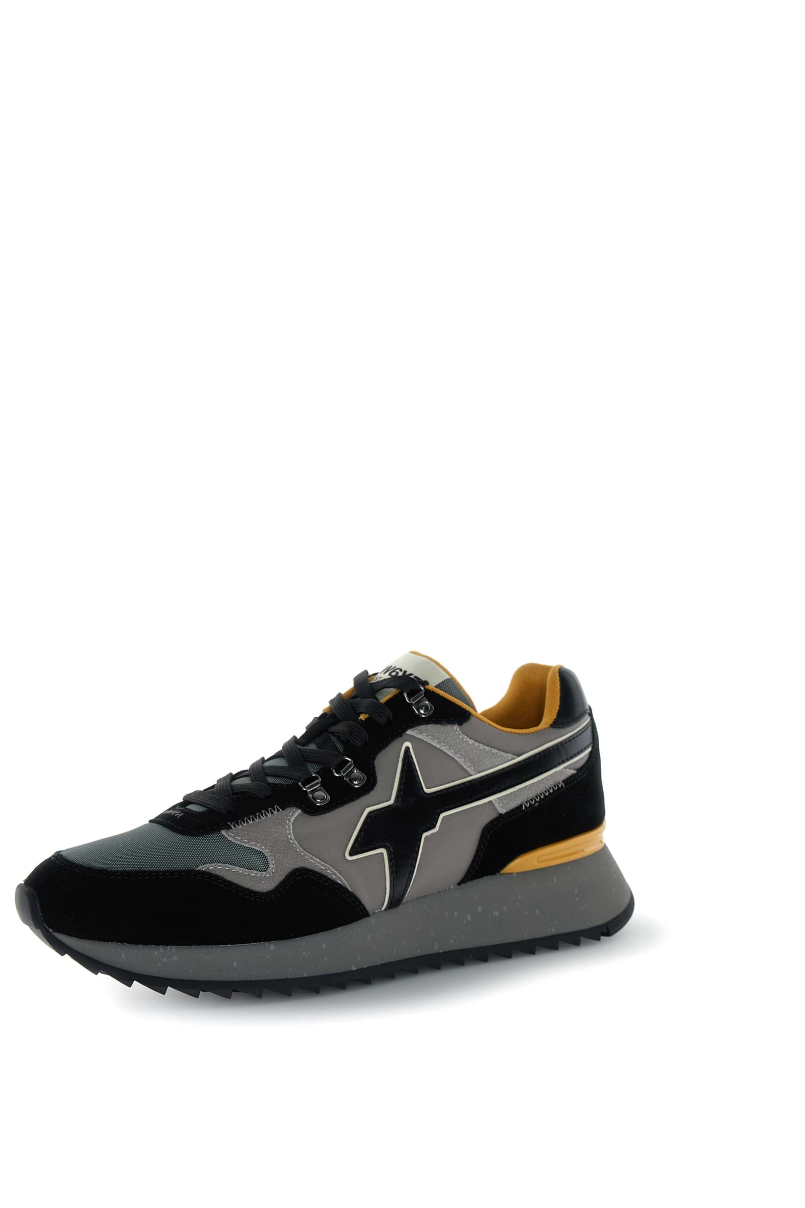 W6YZ Scarpa Uomo Yak-M Black - Antracite - Dark Grey - 5