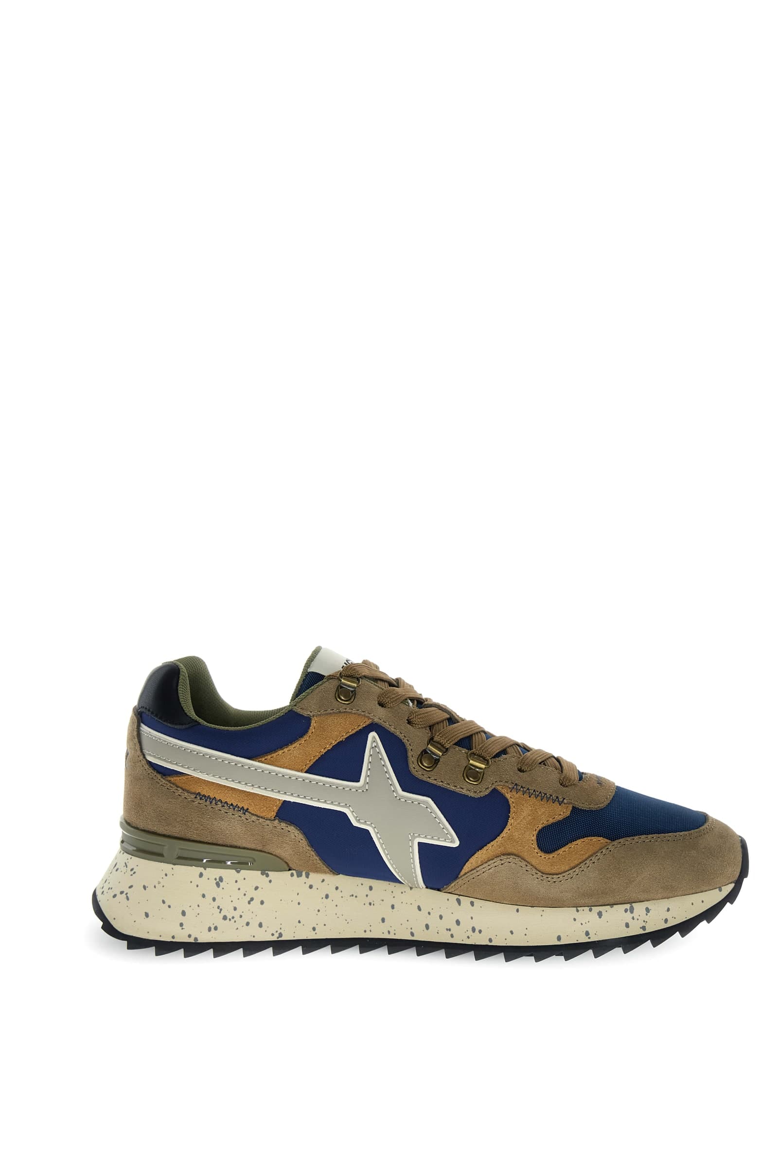 W6YZ Scarpa Uomo Yak-M Light Brown - Navy - Brown - Taupe - 3