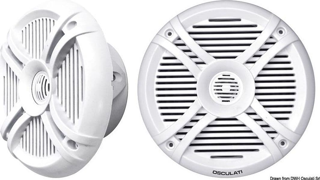 Altoparlanti a due vie con LED RGB progr. 6,25'' b mm 138 pot. w 2x50