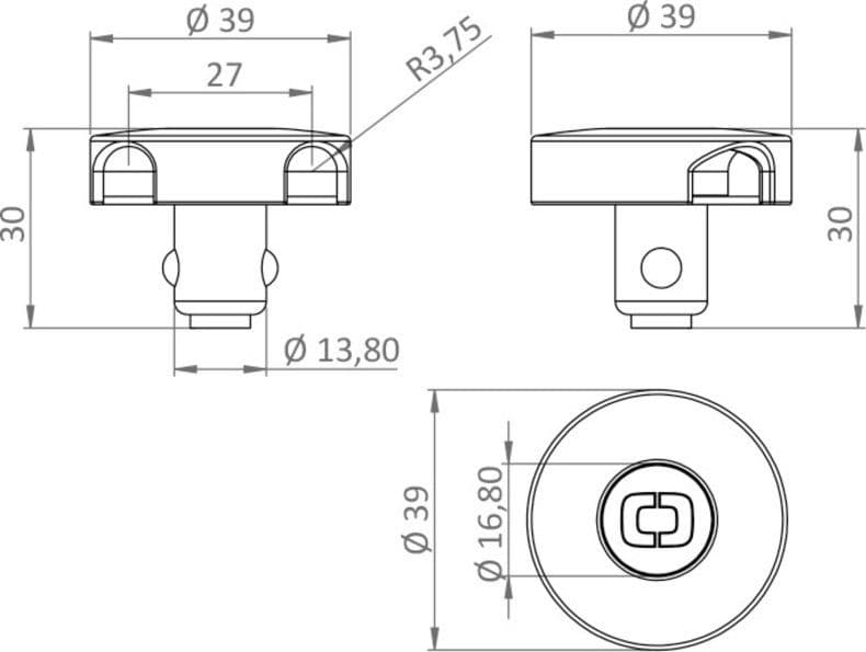Attacco rapid lock parte removibile Attacco rapid - 2