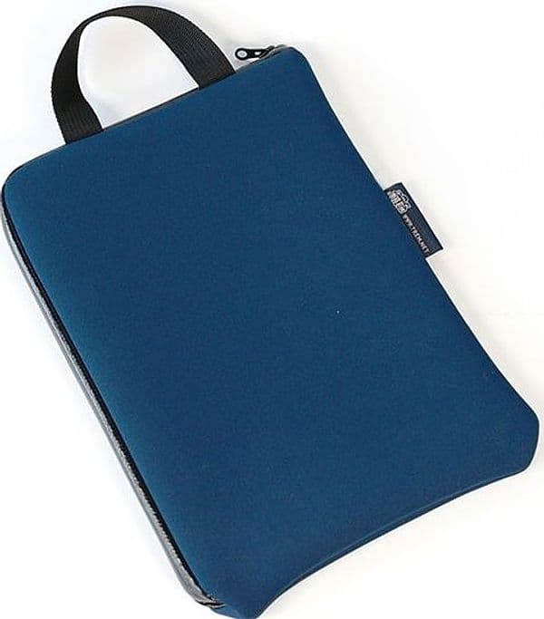 BUSTA PORTADOCUMENTI BLU IN NEOPRENE