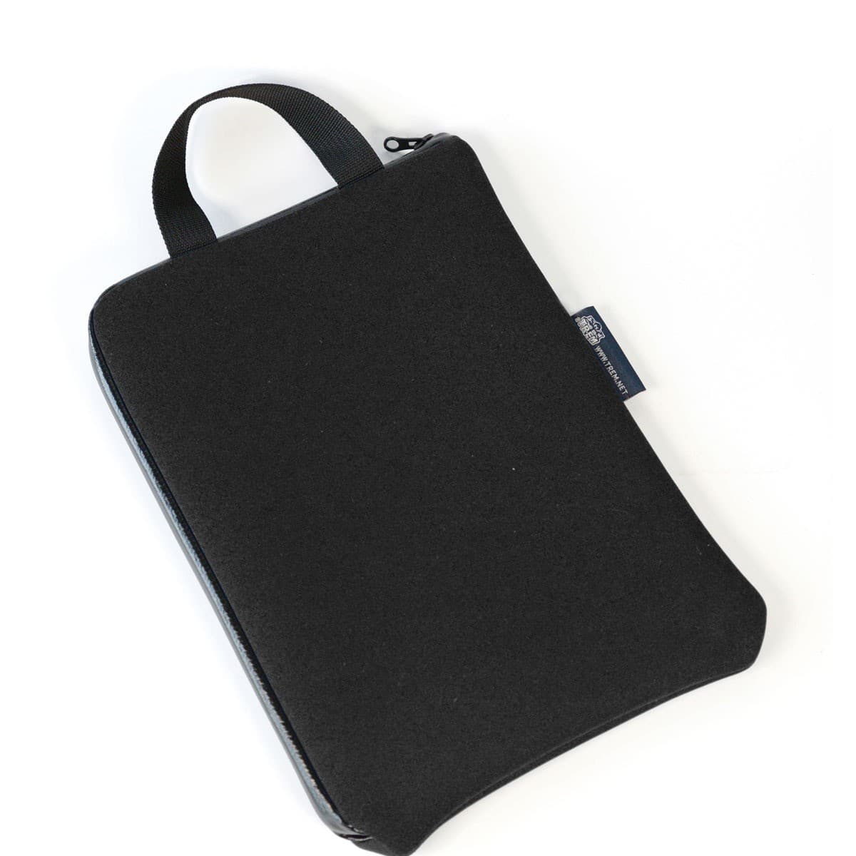 BUSTA PORTADOCUMENTI NERA IN NEOPRENE