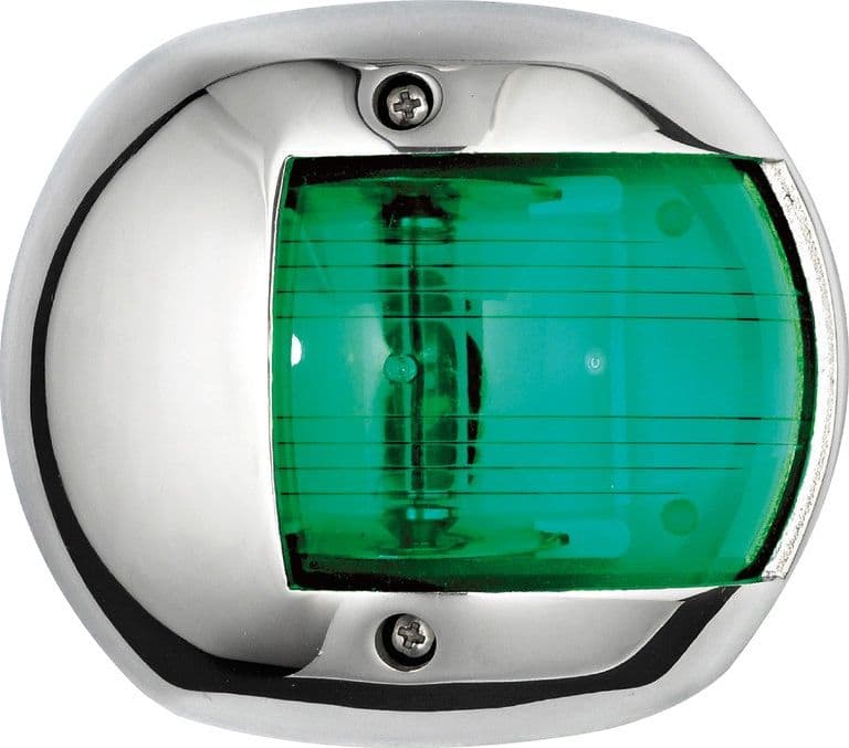 Fanale Compact 12 inox verde luce di via