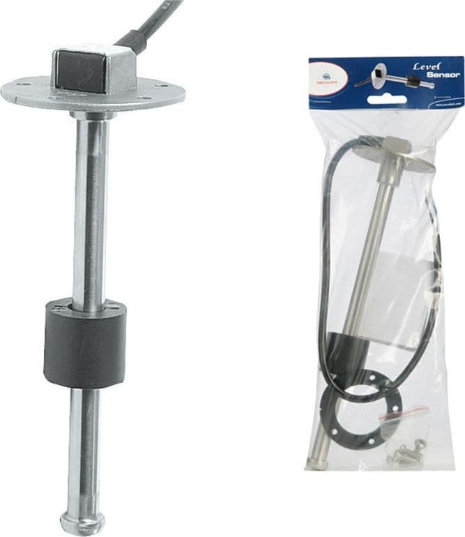 Galleggiante verticale 30 cm inox 33/240 ohms