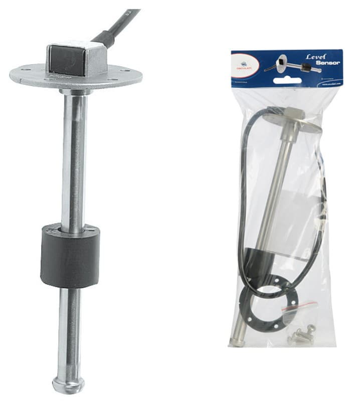 Galleggiante verticale 30 cm inox 33/240 ohms