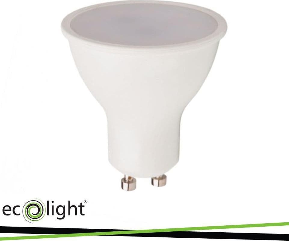 LAMPADA DICROICA LED 8W L/CALDA GU10