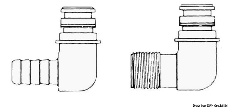Portagomma Flojet 1/2" filettato