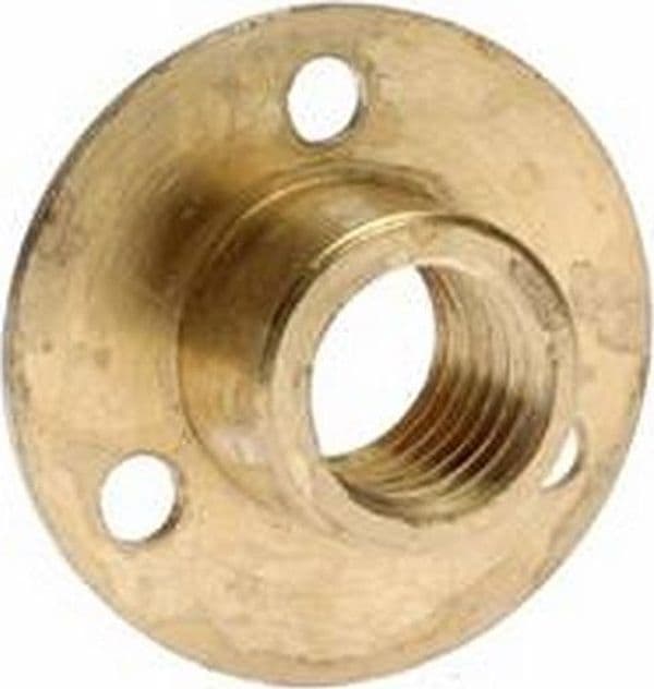 RONDELLA DI FISSAGGIO PER PIEDINI IN OTTONE mm 12 - 2