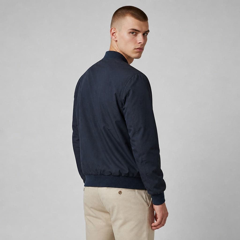 Markup giacca bomber softshell da uomo collo coreana zip tasche con zip - 2