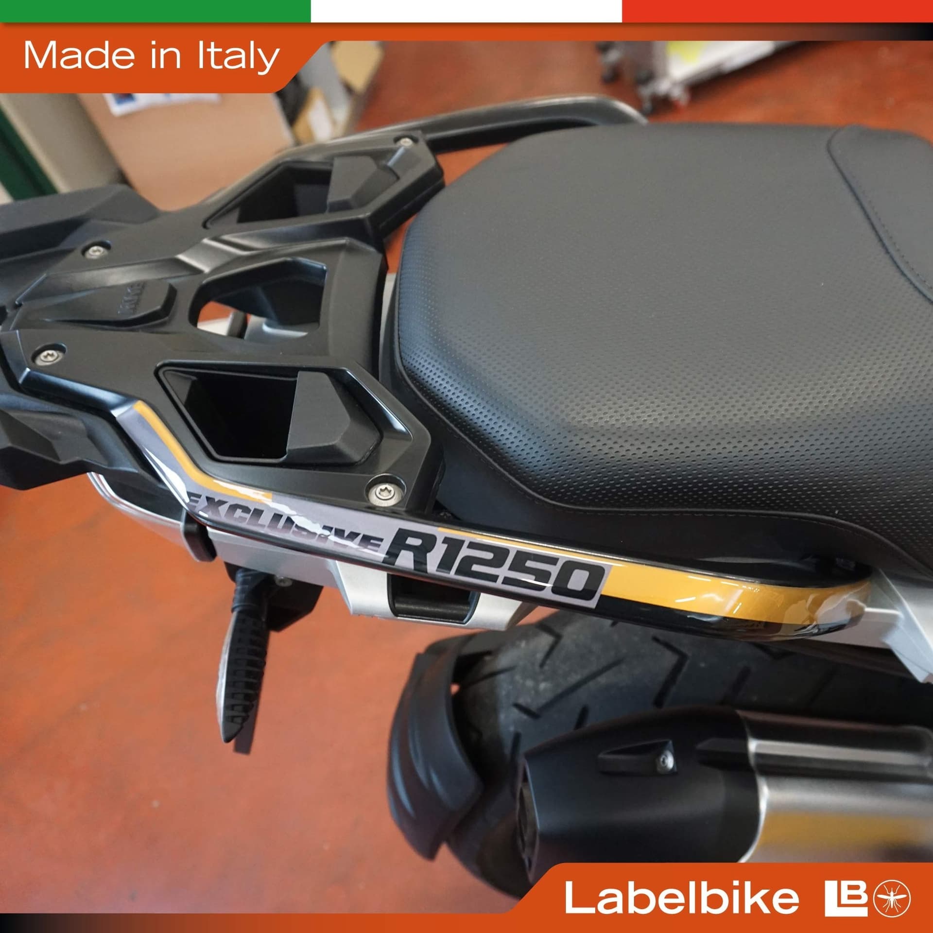 Adesivi 3D Maniglie moto compatibile con Bmw R1250GS Exclusive 2019-2020 - 3