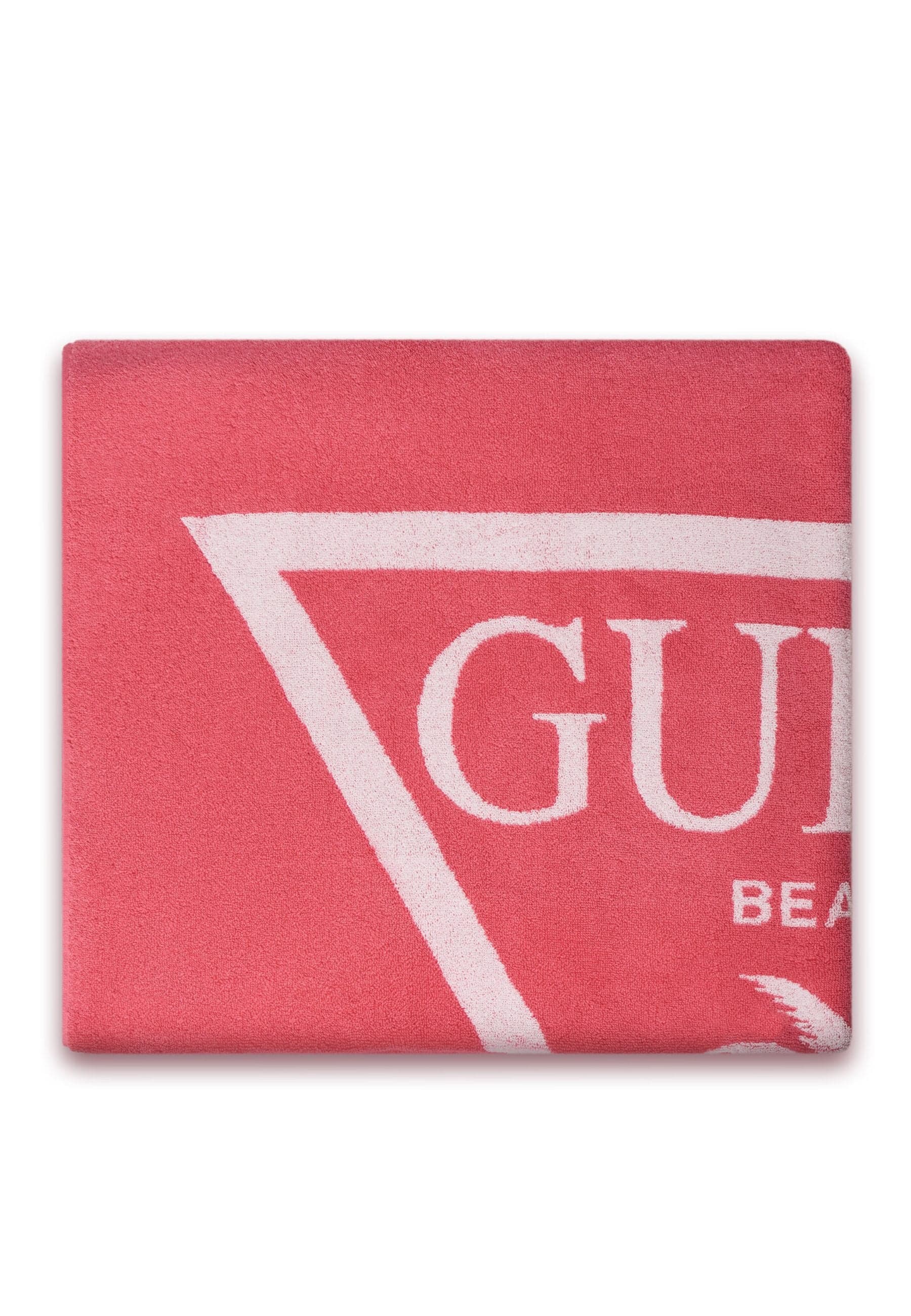 GUESS  telo mare JACQ PALM TRIANGLE LOGO TOWEL - 2