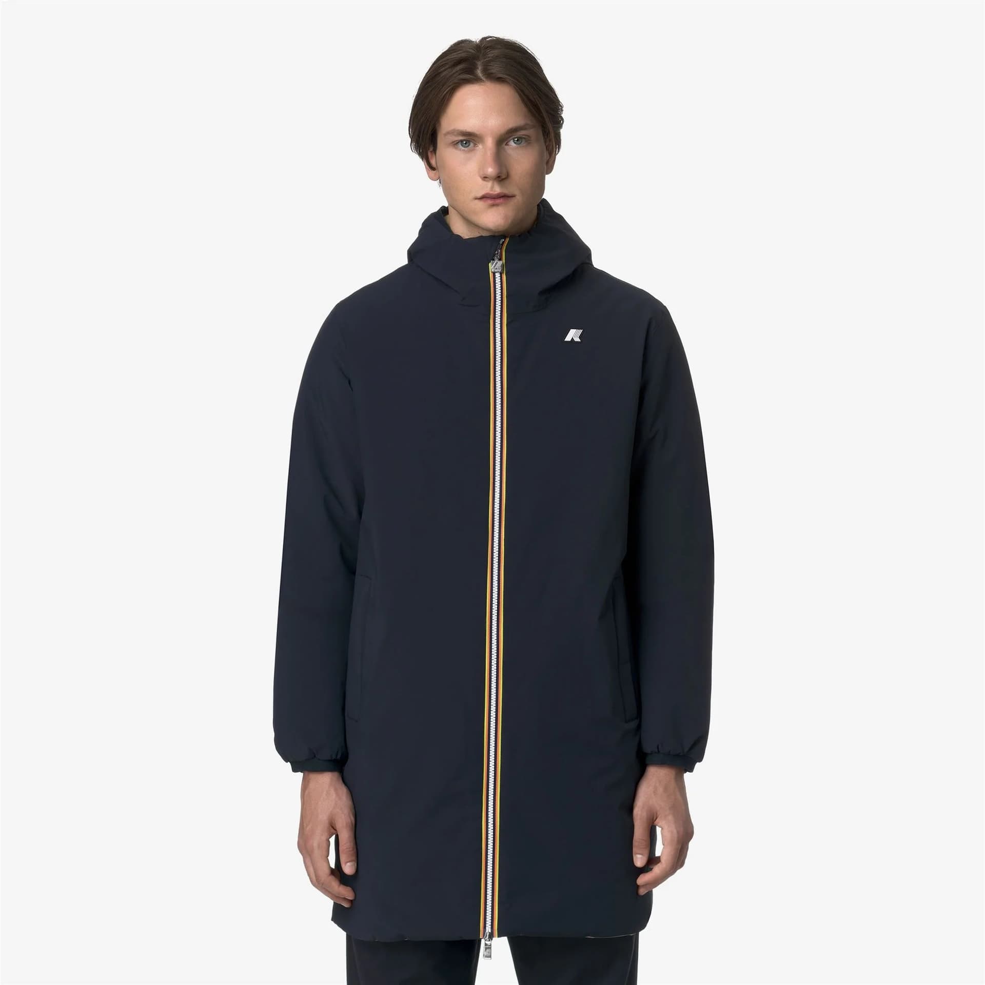 K-Way K-WAY GIUBBINO JACOB ST WARM DOUBLE – BLUE DEPTH - BEIGE KHAKI (D0V)