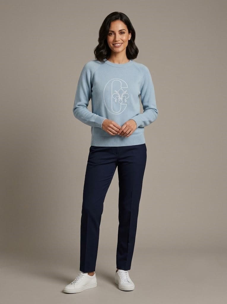 CONTE OF FLORENCE  MAGLIA GIROCOLLO 6550D019B040 - 2