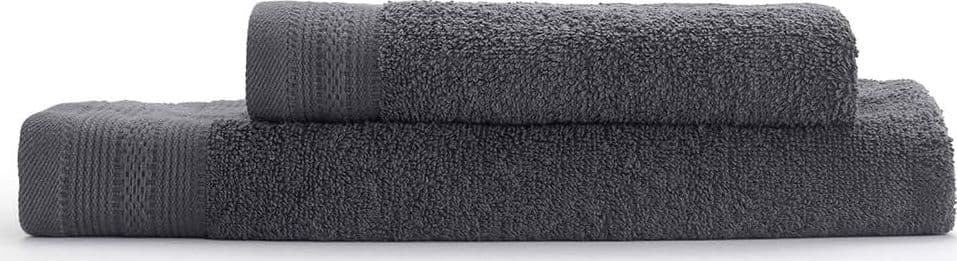 Asciugamani Cogal Concept 2.0 – Set 1+1 Viso e Bidet in Spugna di Puro Cotone - 2